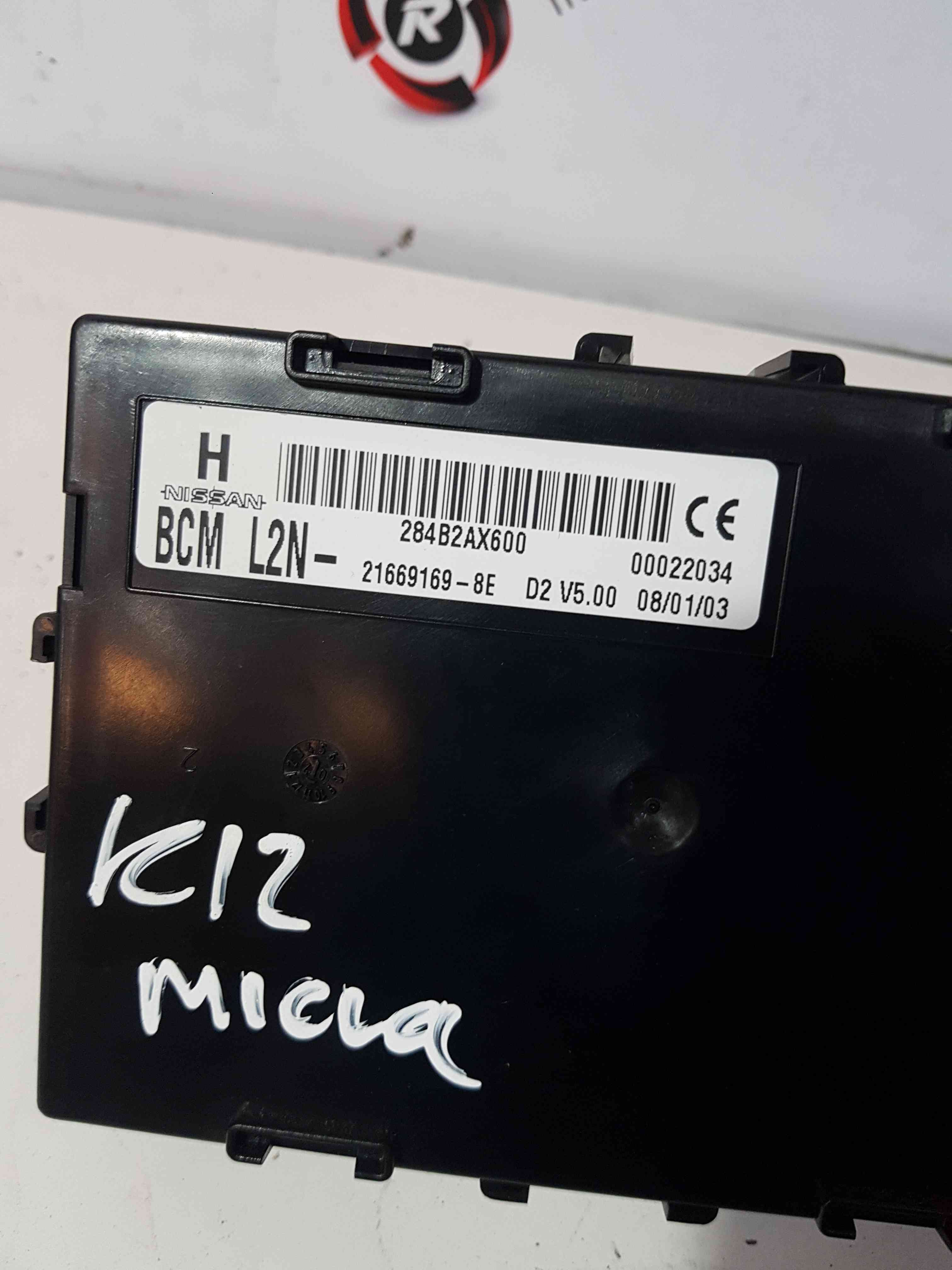 Thumb 2 Nissan Micra K12 2002-2010 UCH Bcm Immobiliser Recoding Service 284B2ax600