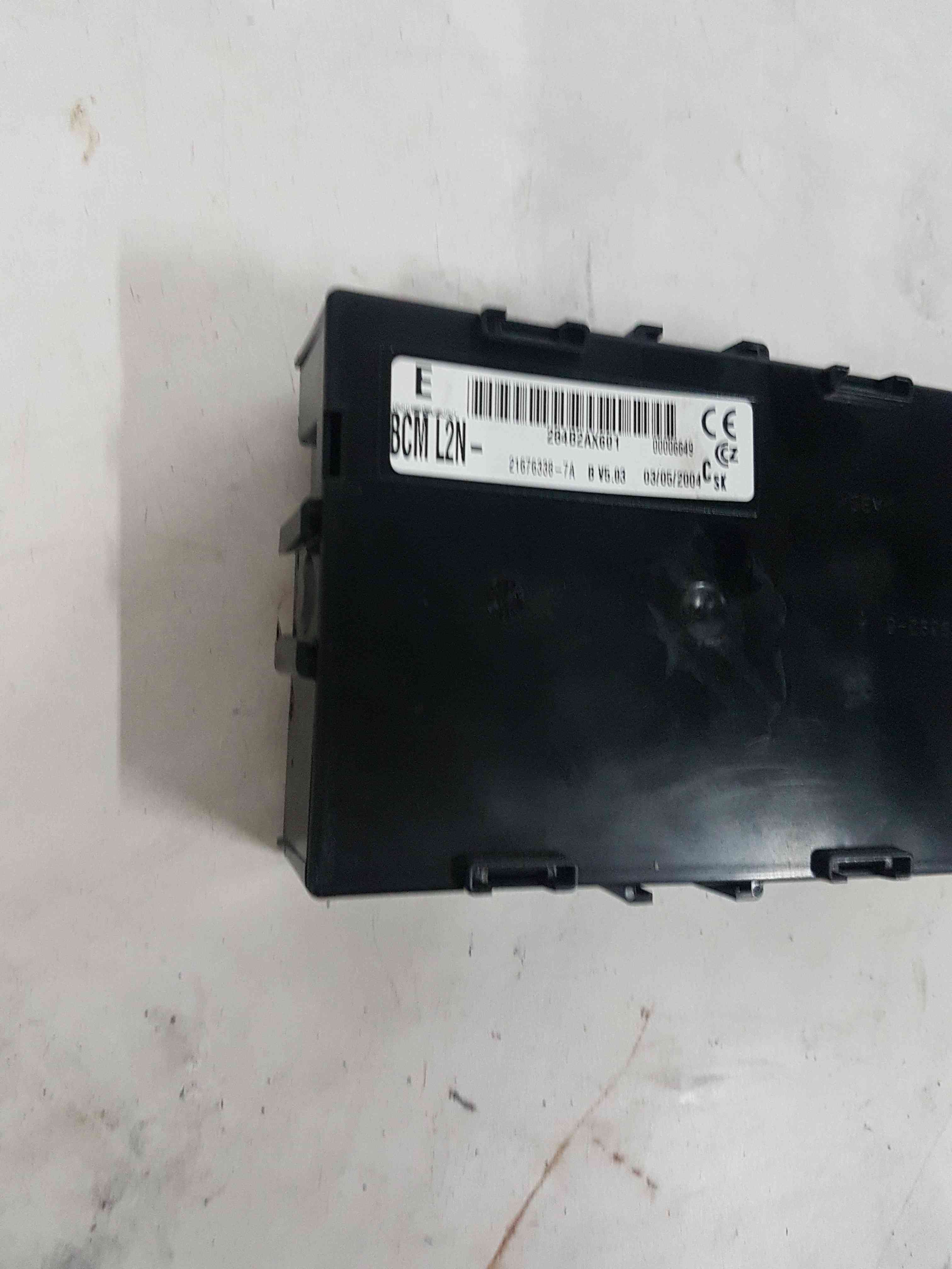 Thumb 3 Nissan Micra K12 2002-2010 UCH Bcm Immobiliser Recoding Service 284B2ax601