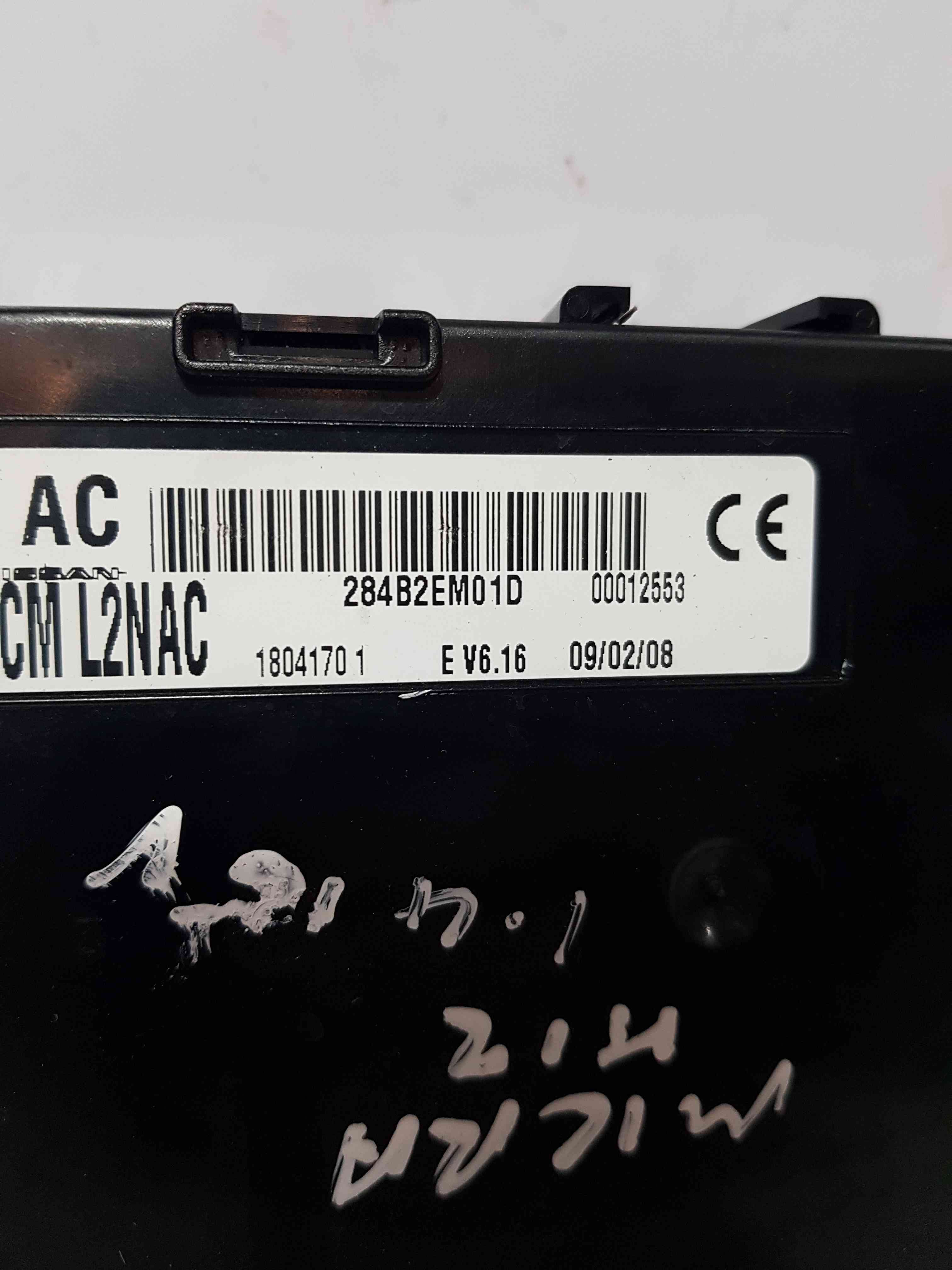 Thumb 4 Nissan Micra K12 2002-2010 UCH Bcm Immobiliser Recoding Service 284B2em01d