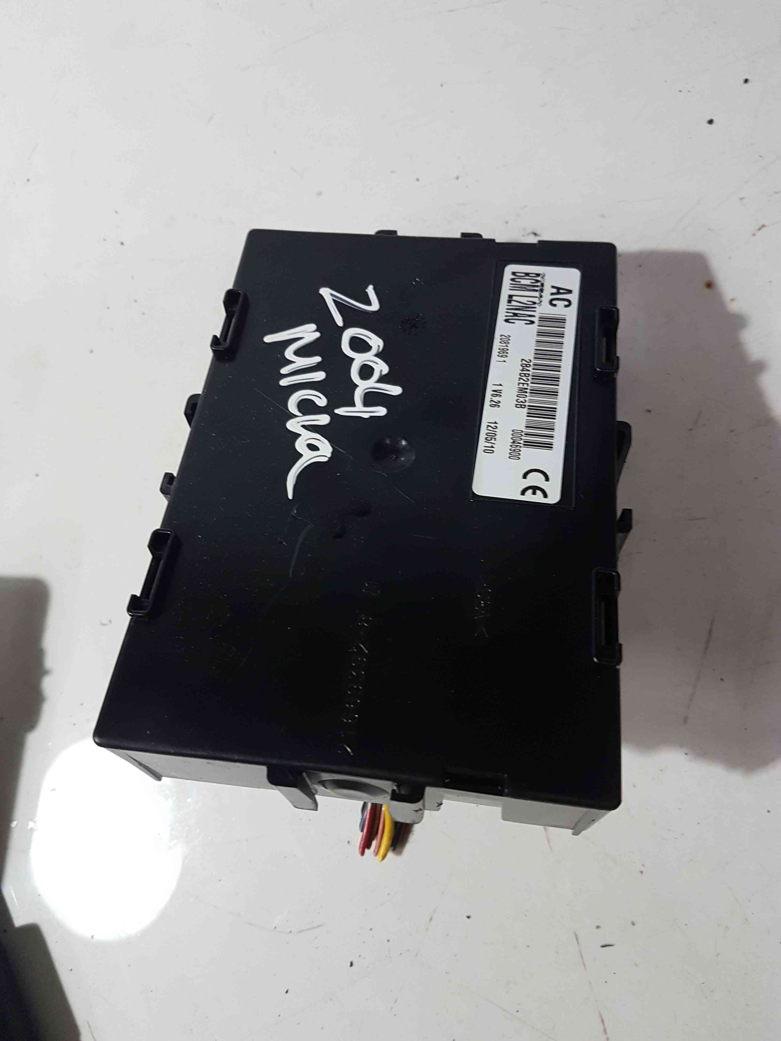 Thumb 8 Nissan Micra K12 2002-2010 UCH Bcm Immobiliser Recoding Service 284B2EM03B