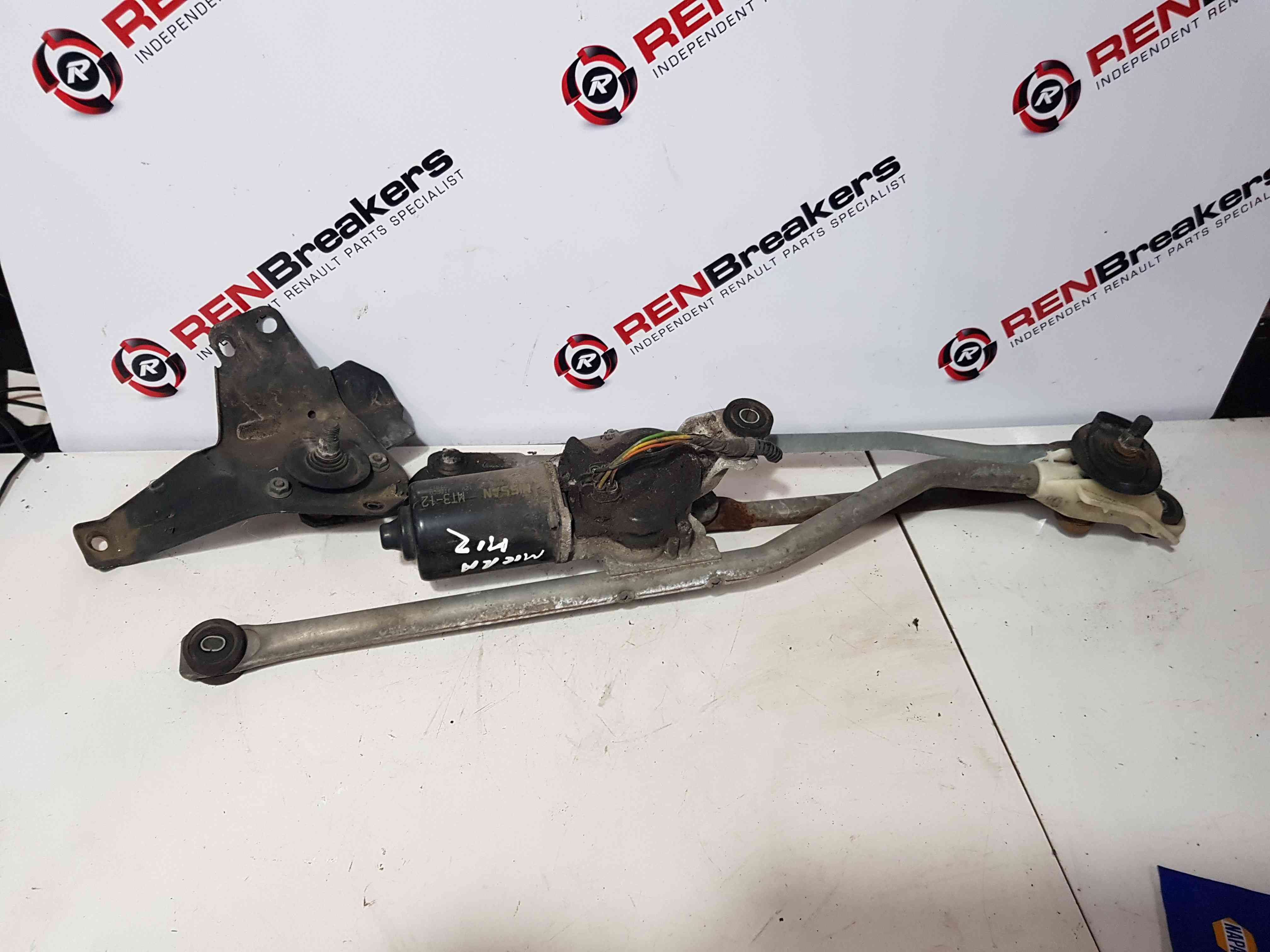 Thumb 5 Nissan Micra K12 2002-2010 Windscreen Wiper Motor + Linkage 28810Ax00