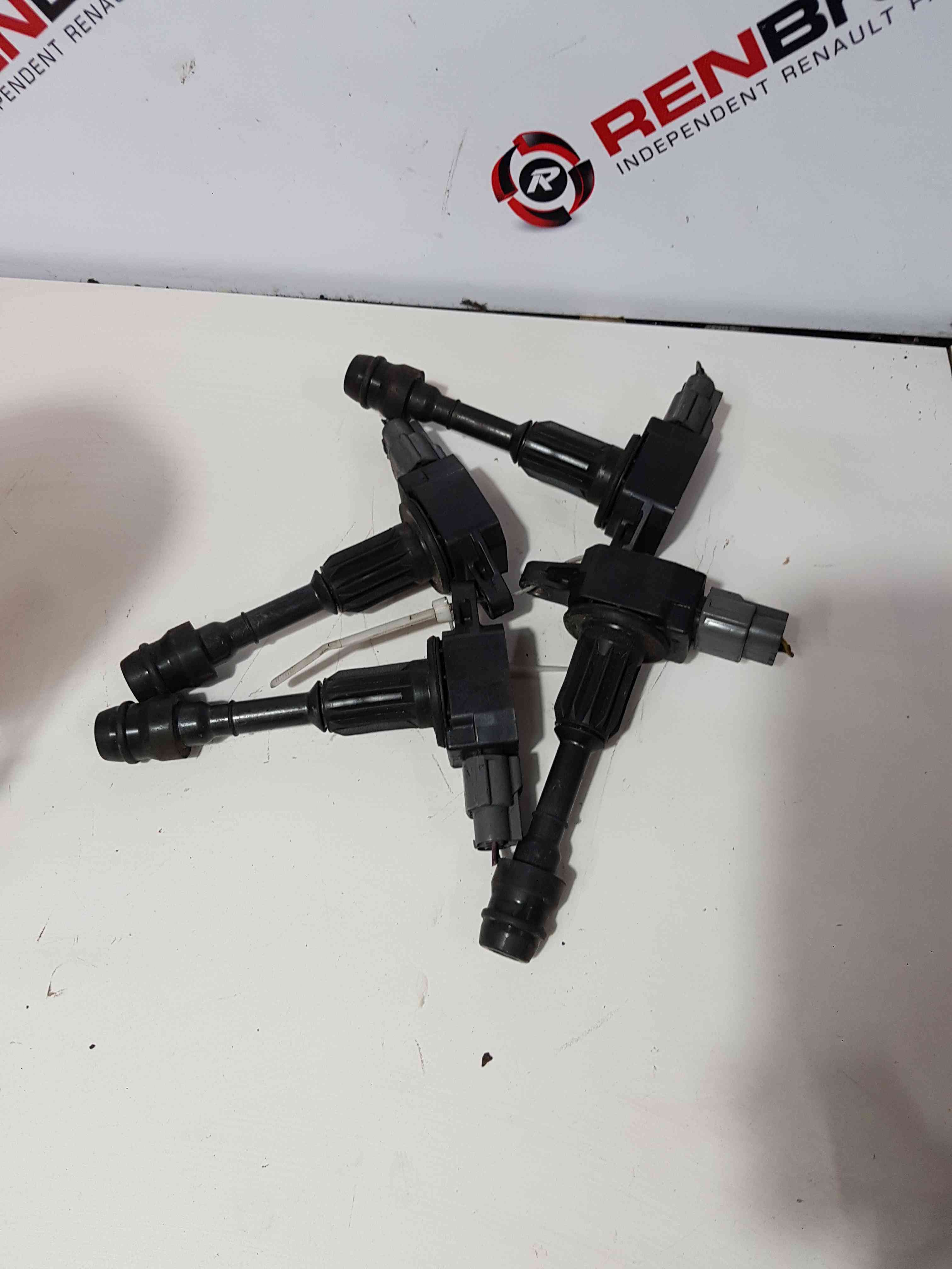 Thumb 5 Nissan Micra K12 2005-2012 1.4 Petrol Ignition Coil Pack Pencils Cr14de X4