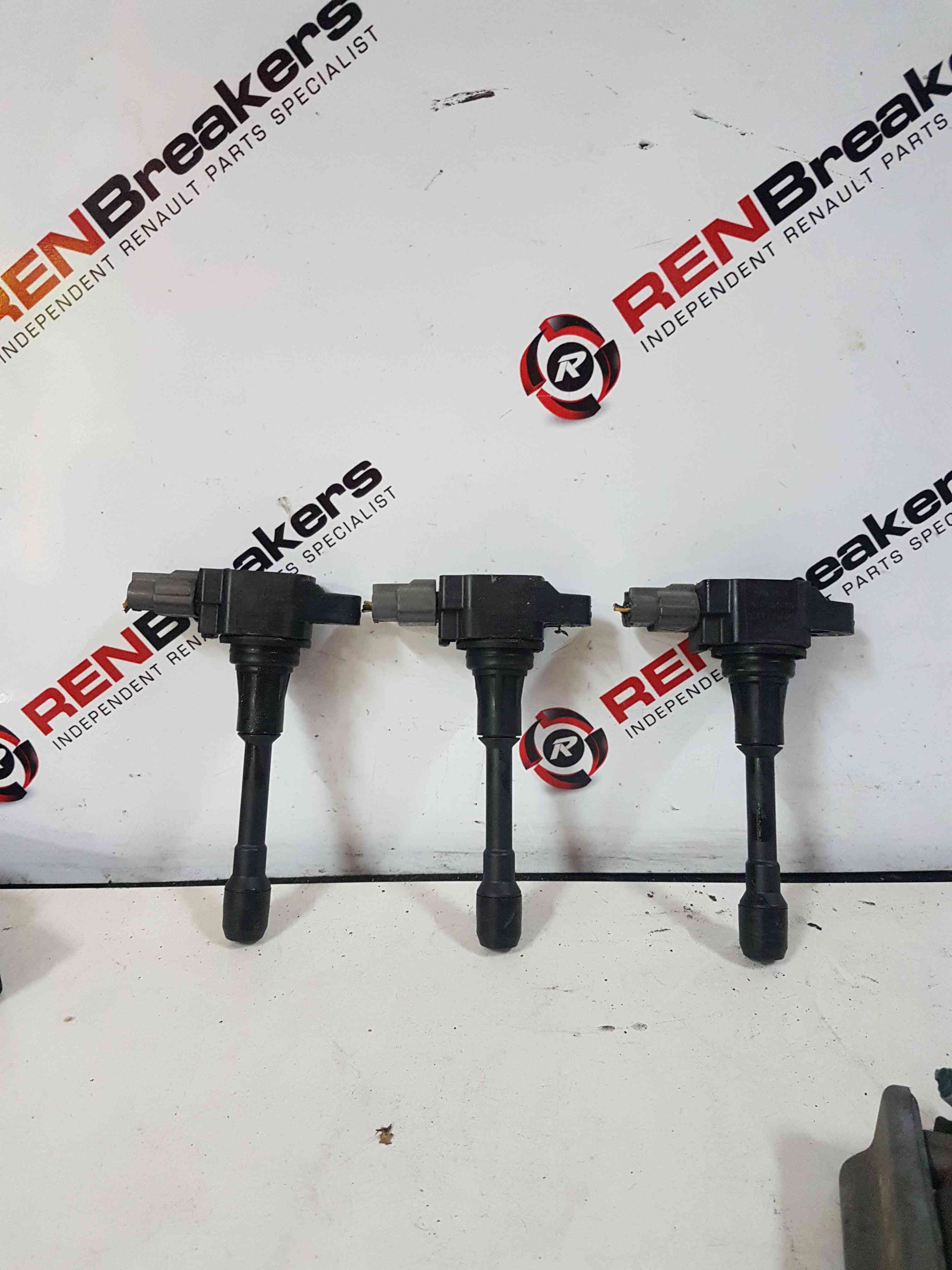Thumb 2 Nissan Micra K13 2010-2017 1.2 16V Ignition Coil Pencil SET X3 22448Ja00c