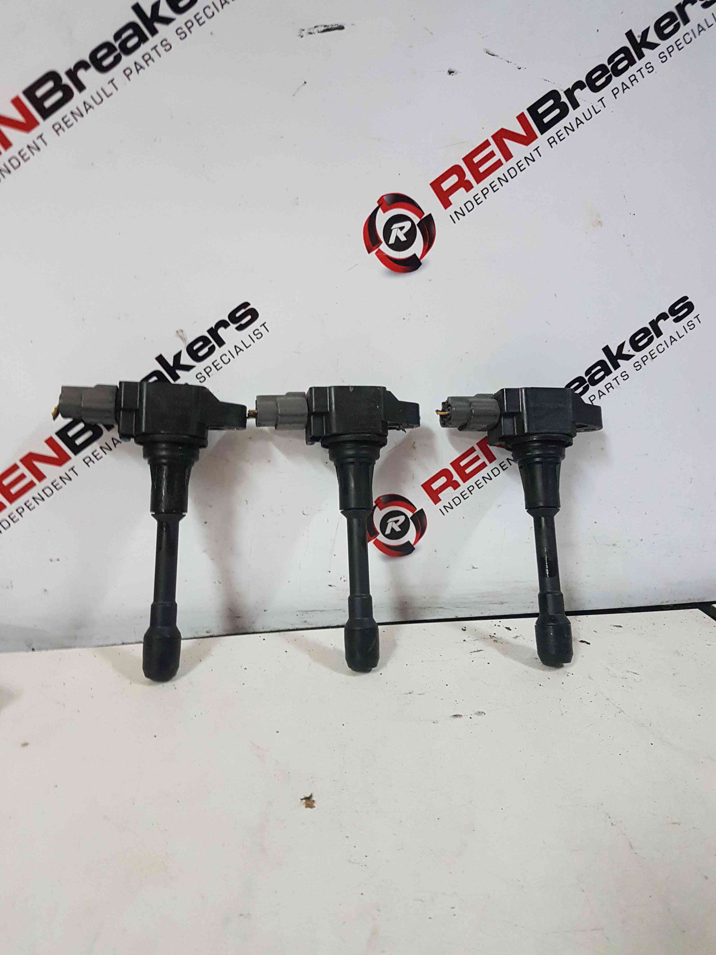 Thumb 8 Nissan Micra K13 2010-2017 1.2 16V Ignition Coil Pencil SET X3 22448Ja00c