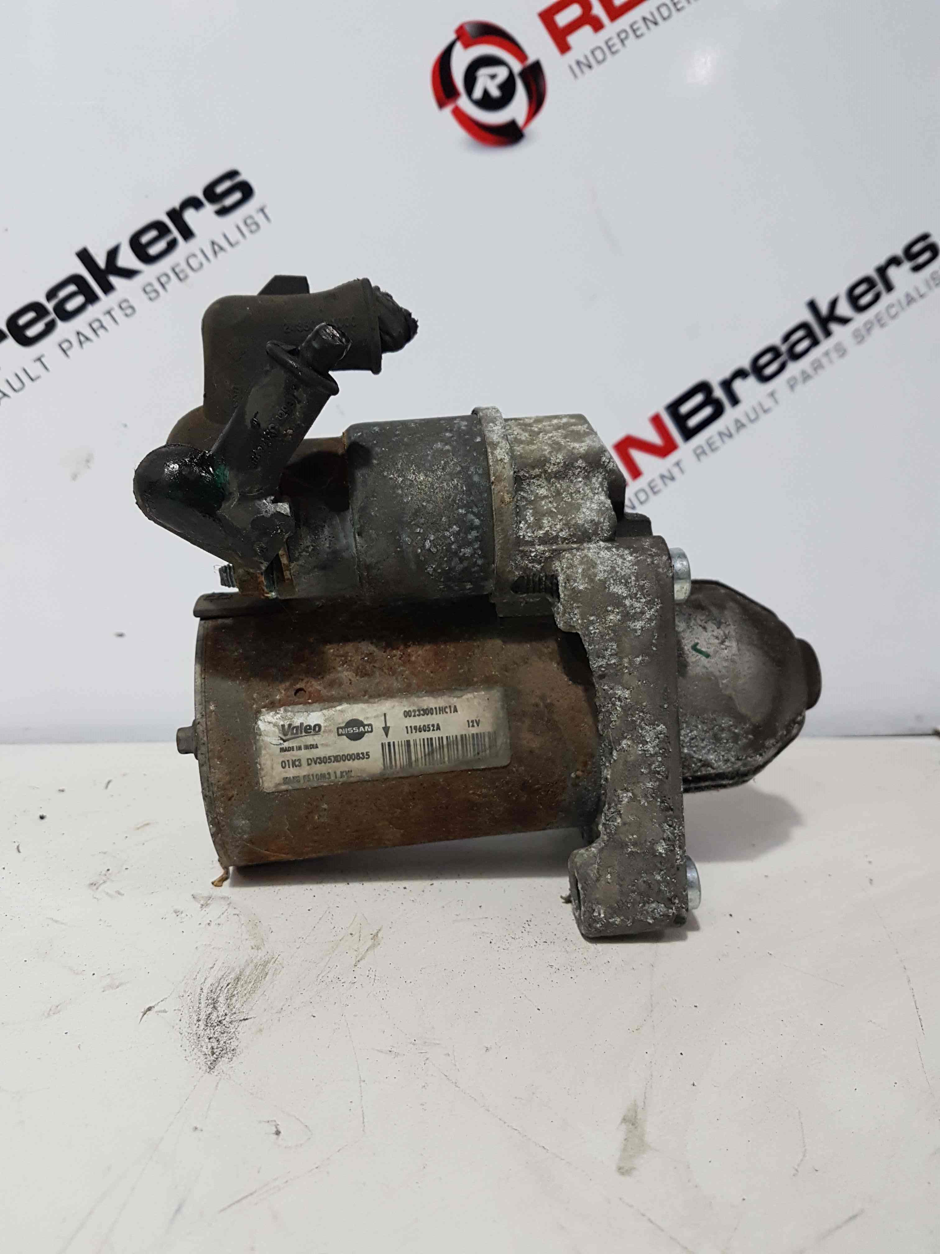 Thumb 3 Nissan Micra K13 2010-2017 1.2 16V Starter Motor 00233001hc1a