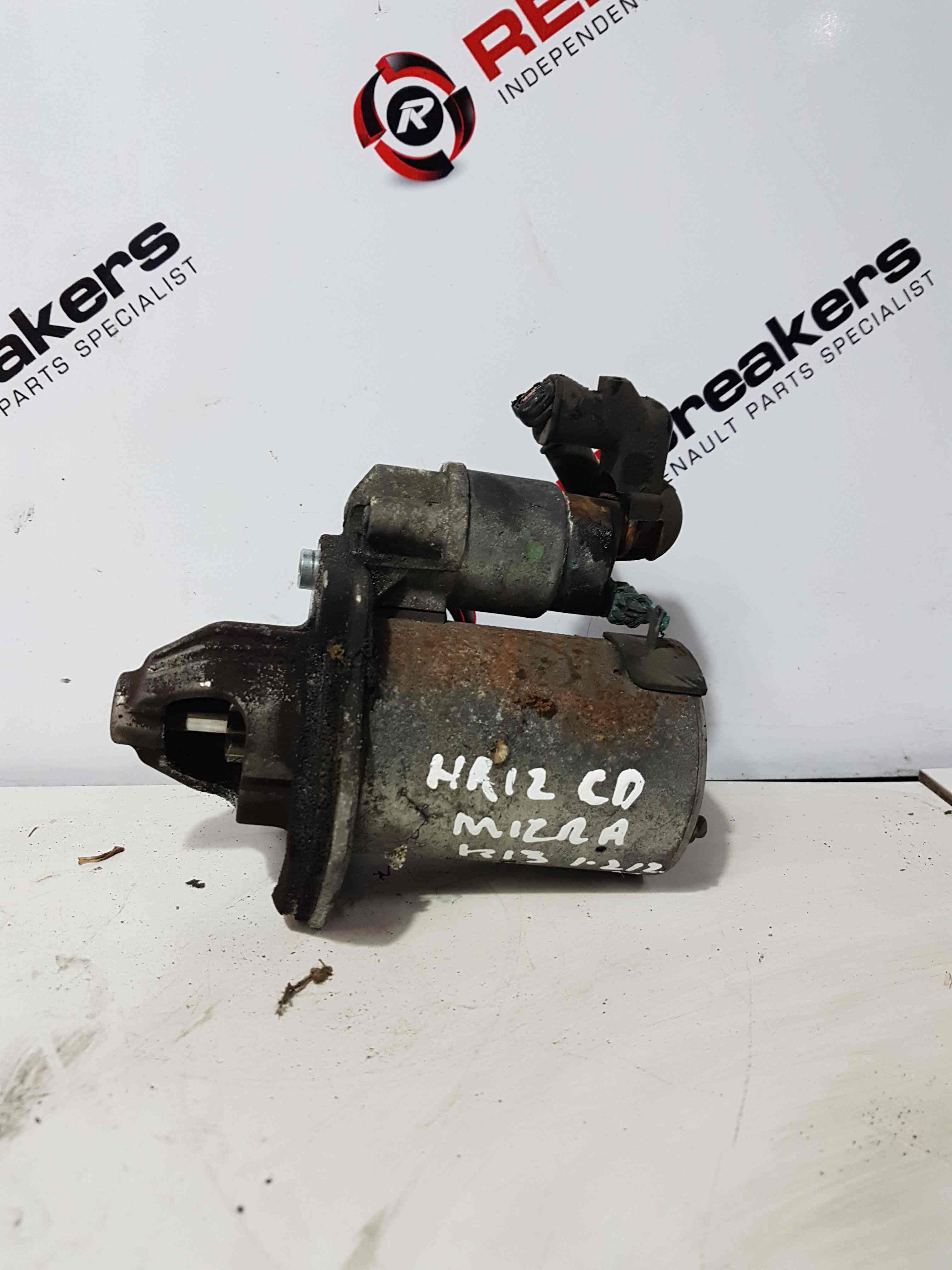 Thumb 9 Nissan Micra K13 2010-2017 1.2 16V Starter Motor 00233001hc1a