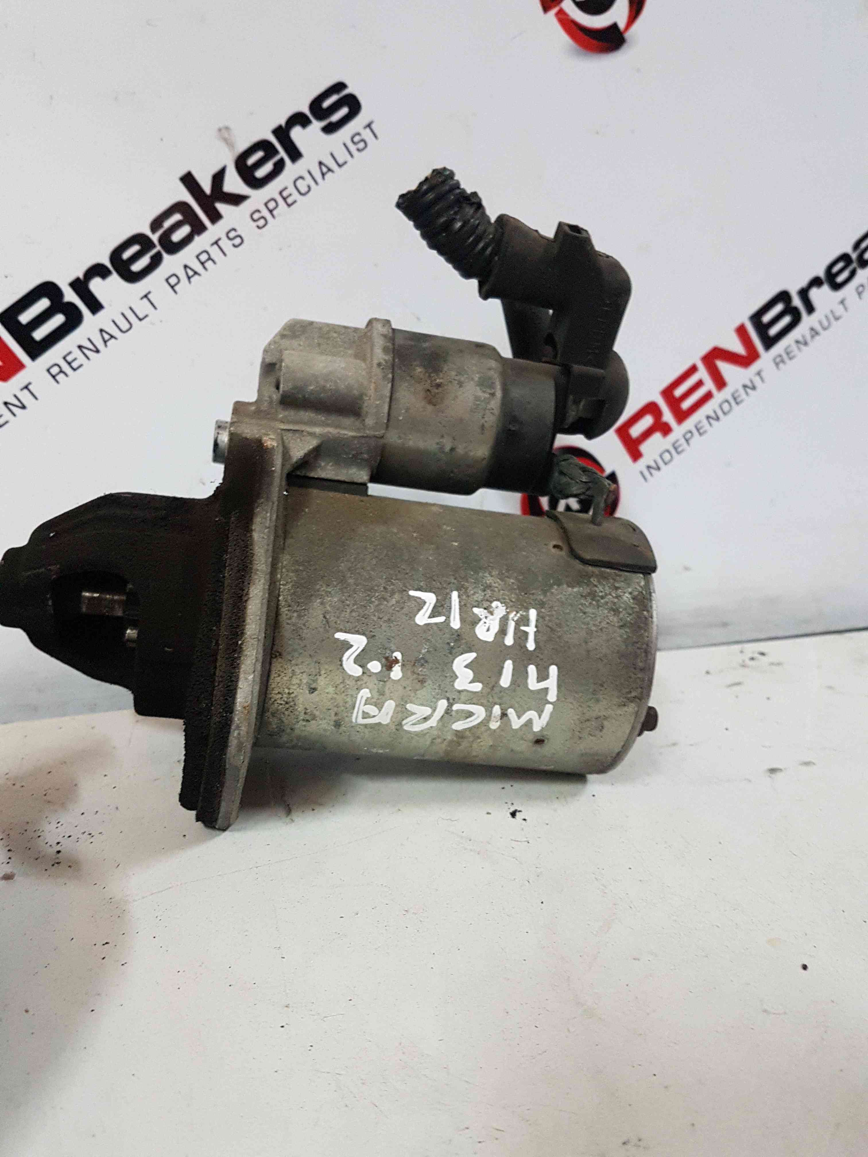Thumb 6 Nissan Micra K13 2010-2017 1.2 16V Starter Motor 8Ae8fs10m3 00233001Hc1a