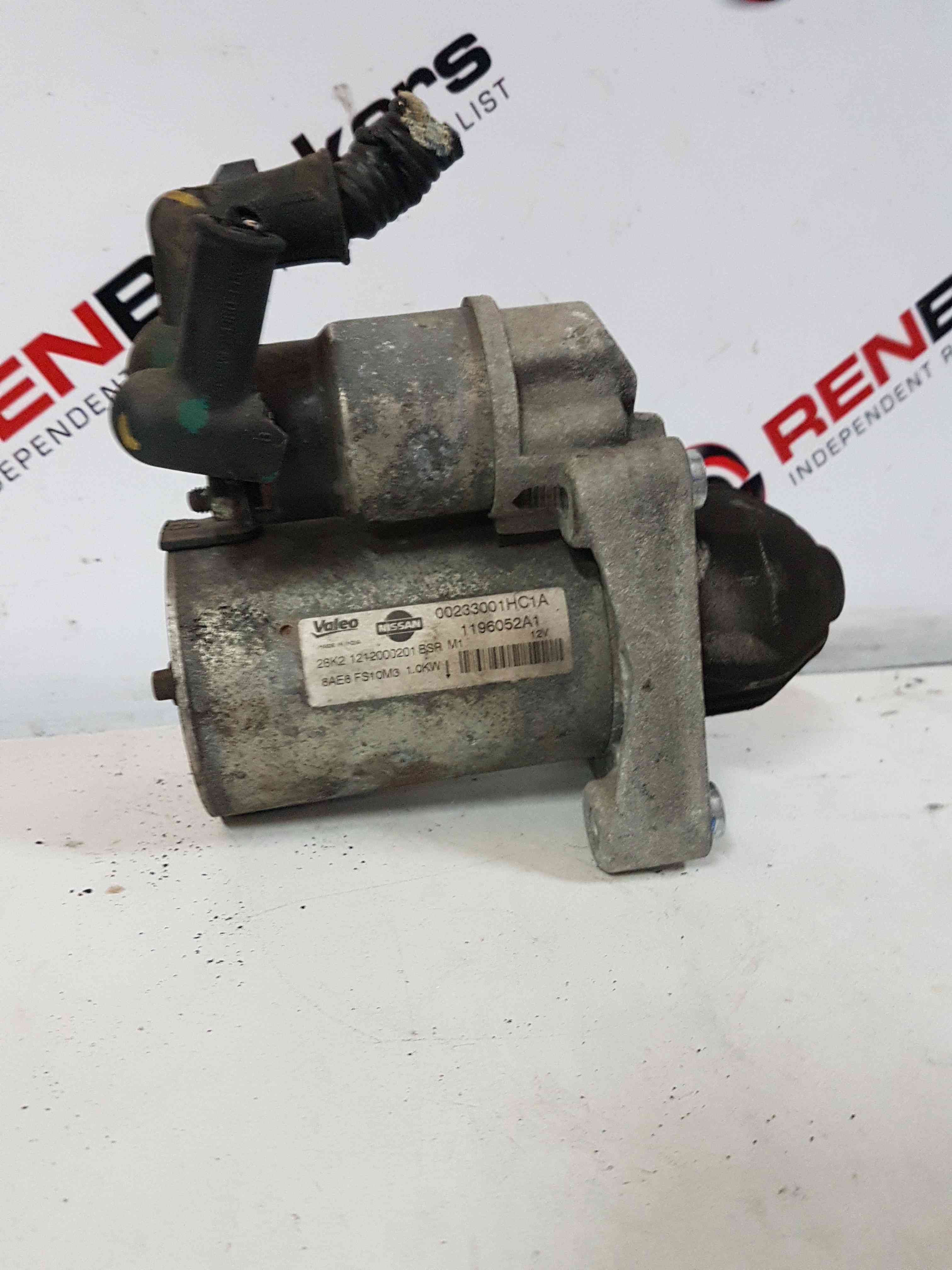 Thumb 8 Nissan Micra K13 2010-2017 1.2 16V Starter Motor 8Ae8fs10m3 00233001Hc1a
