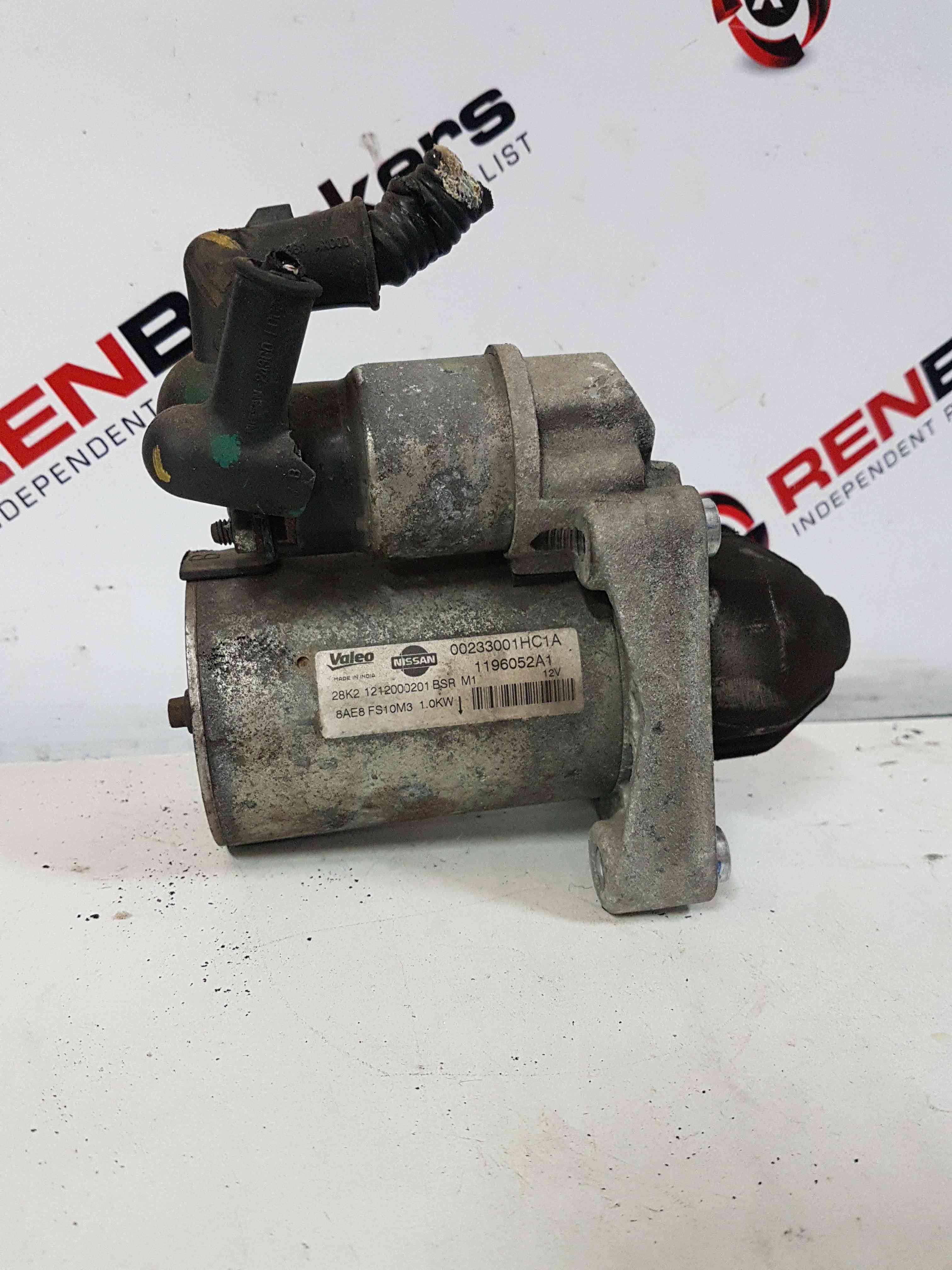 Thumb 9 Nissan Micra K13 2010-2017 1.2 16V Starter Motor 8Ae8fs10m3 00233001Hc1a
