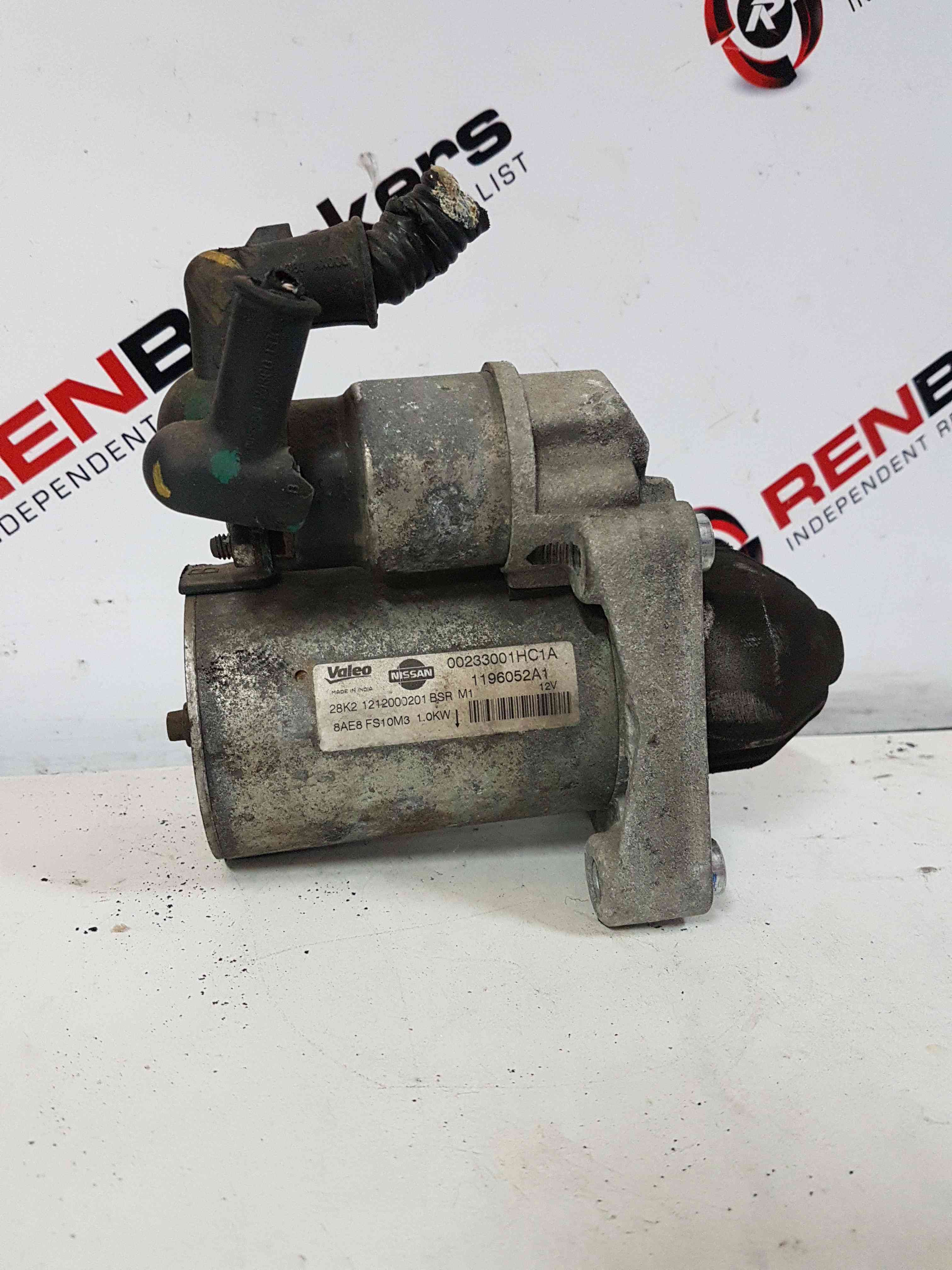 Thumb 10 Nissan Micra K13 2010-2017 1.2 16V Starter Motor 8Ae8fs10m3 00233001Hc1a