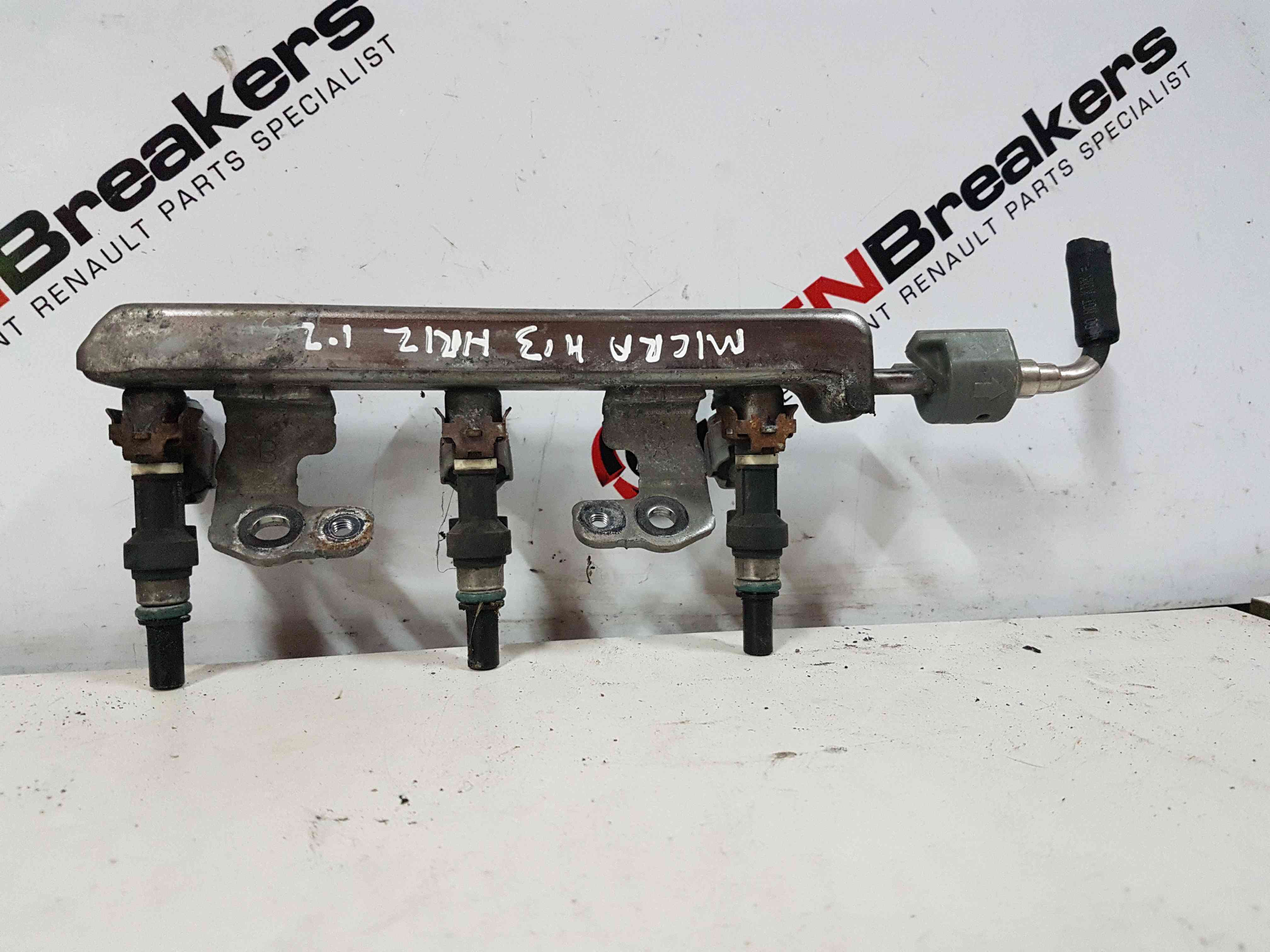 Thumb 5 Nissan Micra K13 2010-2017 1.2L 16V Fuel Rail + Injectors