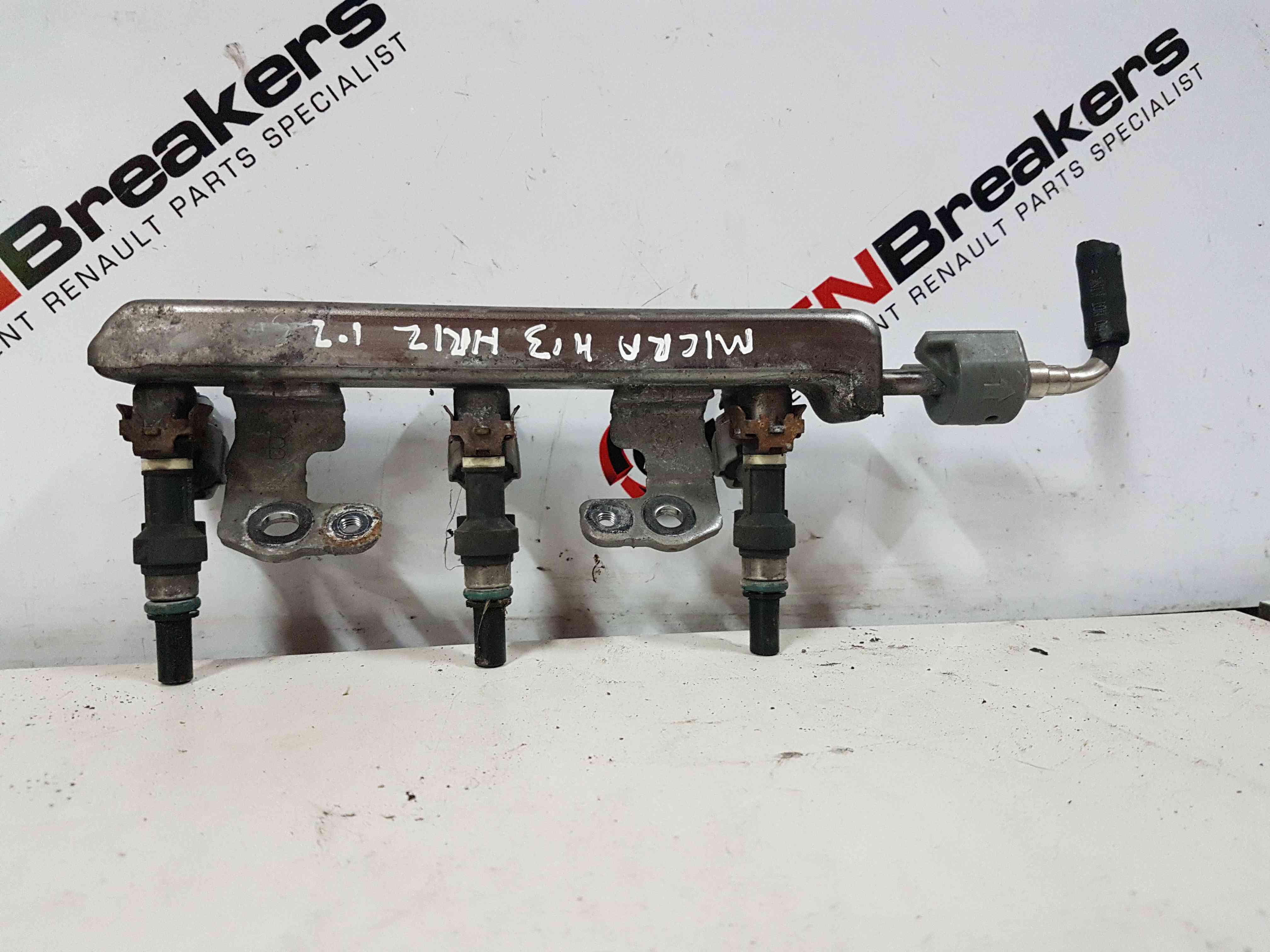 Thumb 6 Nissan Micra K13 2010-2017 1.2L 16V Fuel Rail + Injectors
