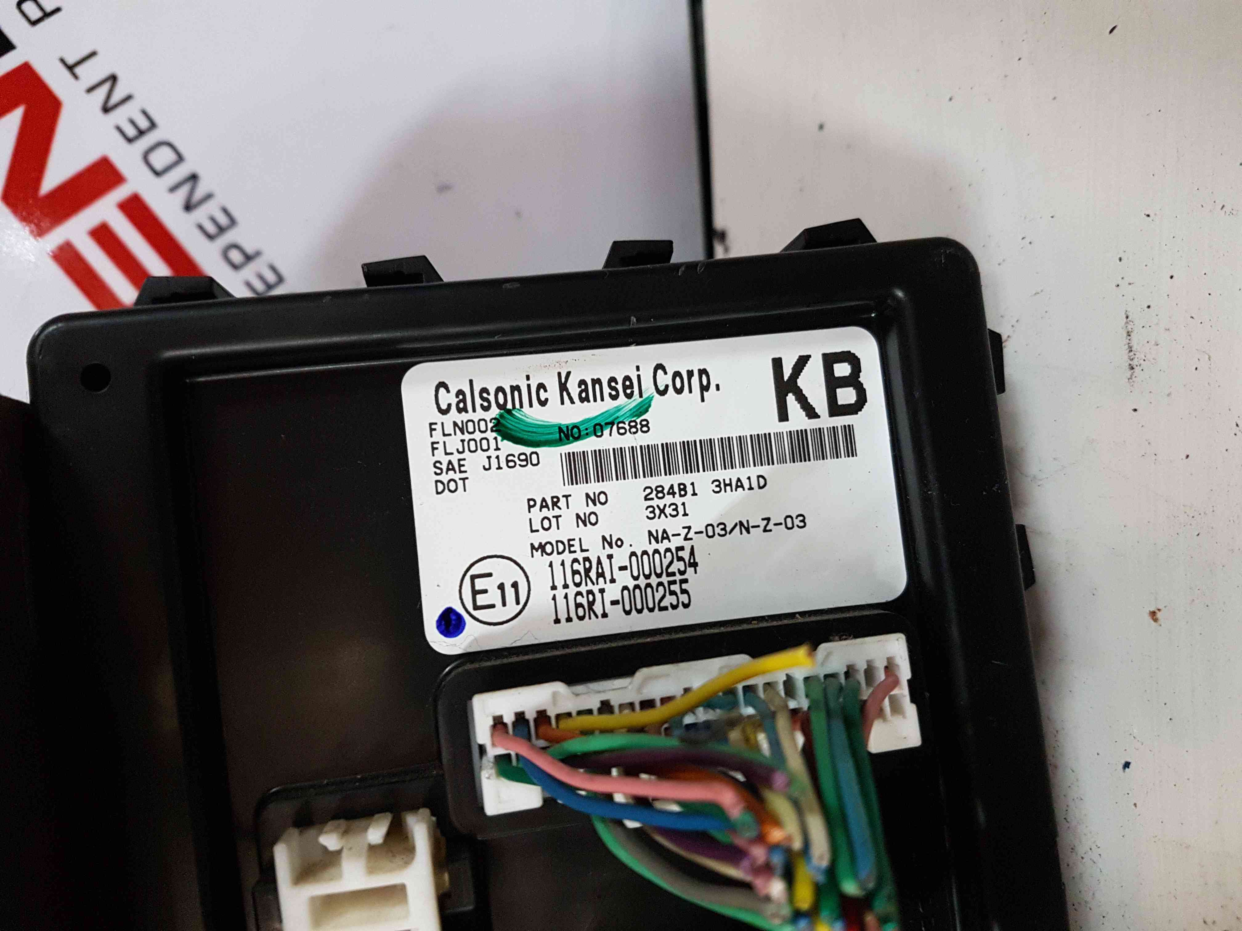 Thumb 8 Nissan Micra K13 2010-2017 Body Control Module Unit ECU 284B13ha1d