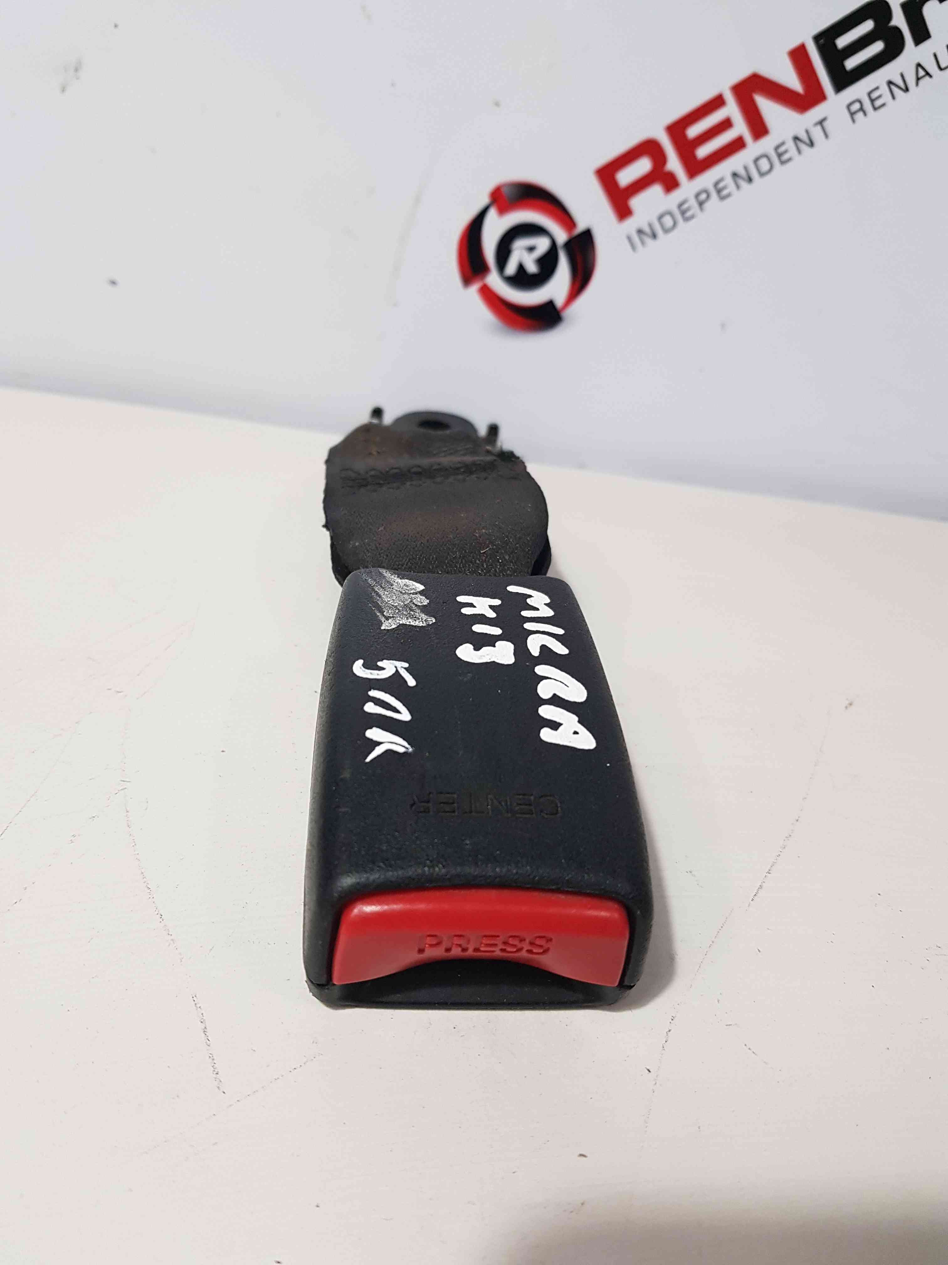 Thumb 2 Nissan Micra K13 2010-2017 Centre Rear Seat Belt Buckle Clip