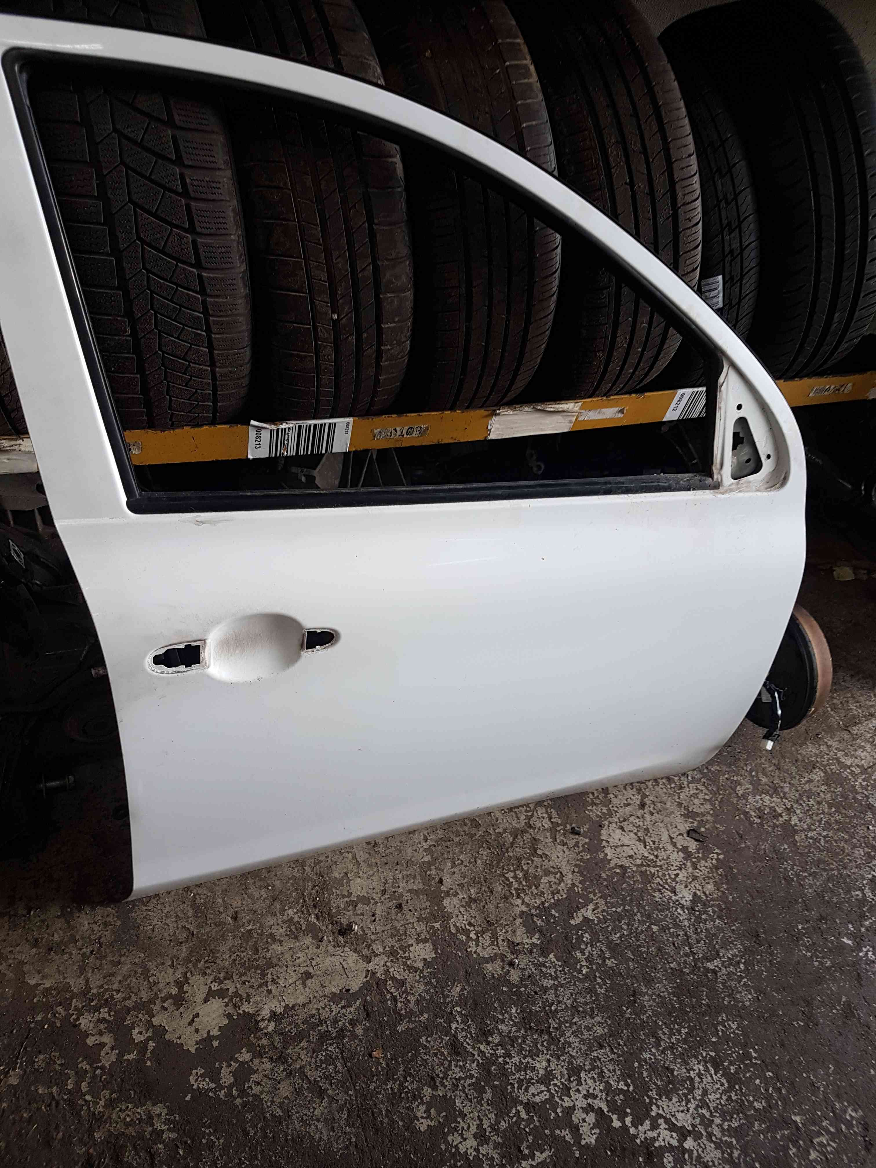Thumb 3 Nissan Micra K13 2010-2017 Drivers OSF Front Door White QM1 5Dr