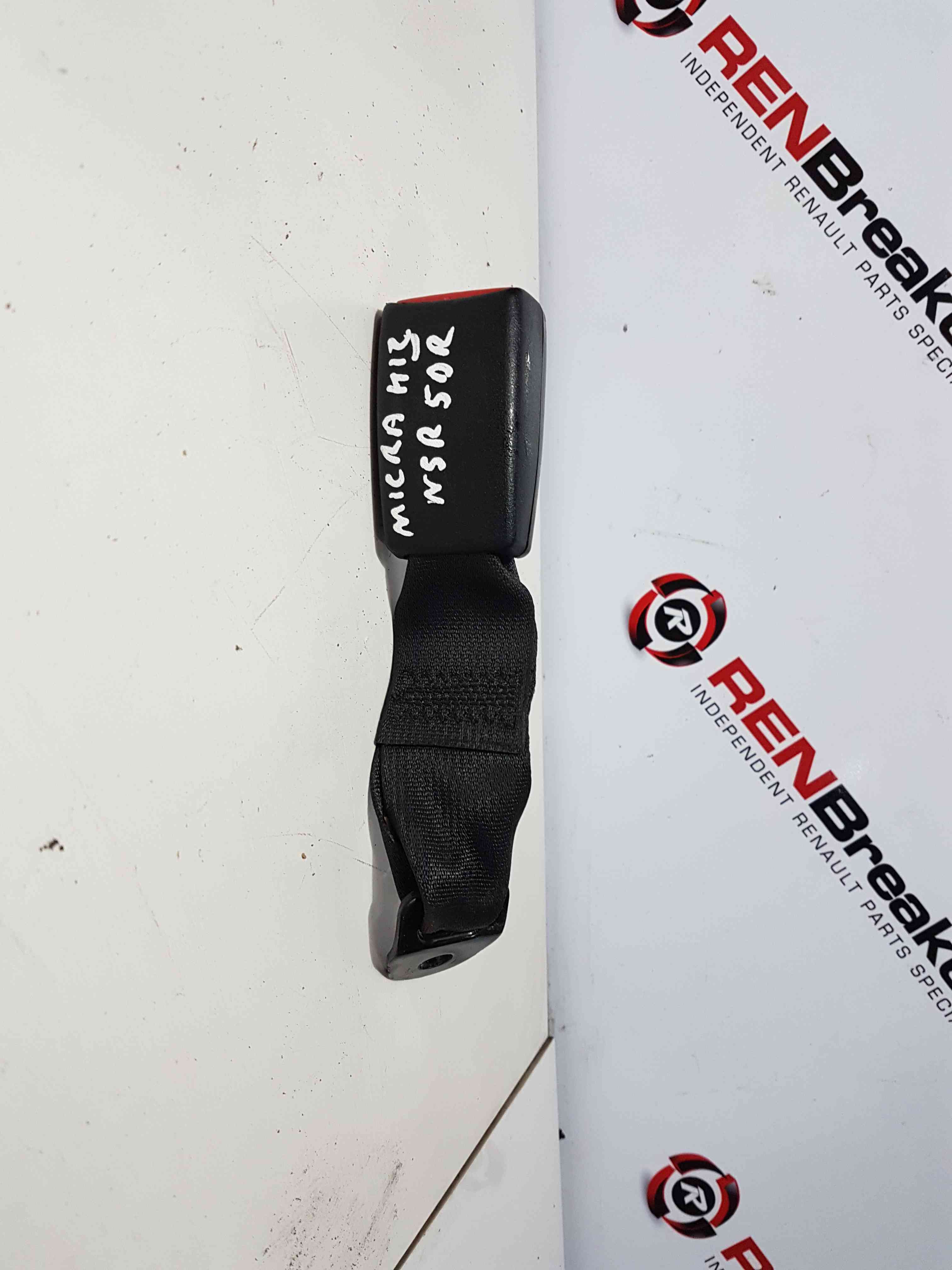 Thumb 6 Nissan Micra K13 2010-2017 Drivers OSR Rear Seat Belt Buckle Clip