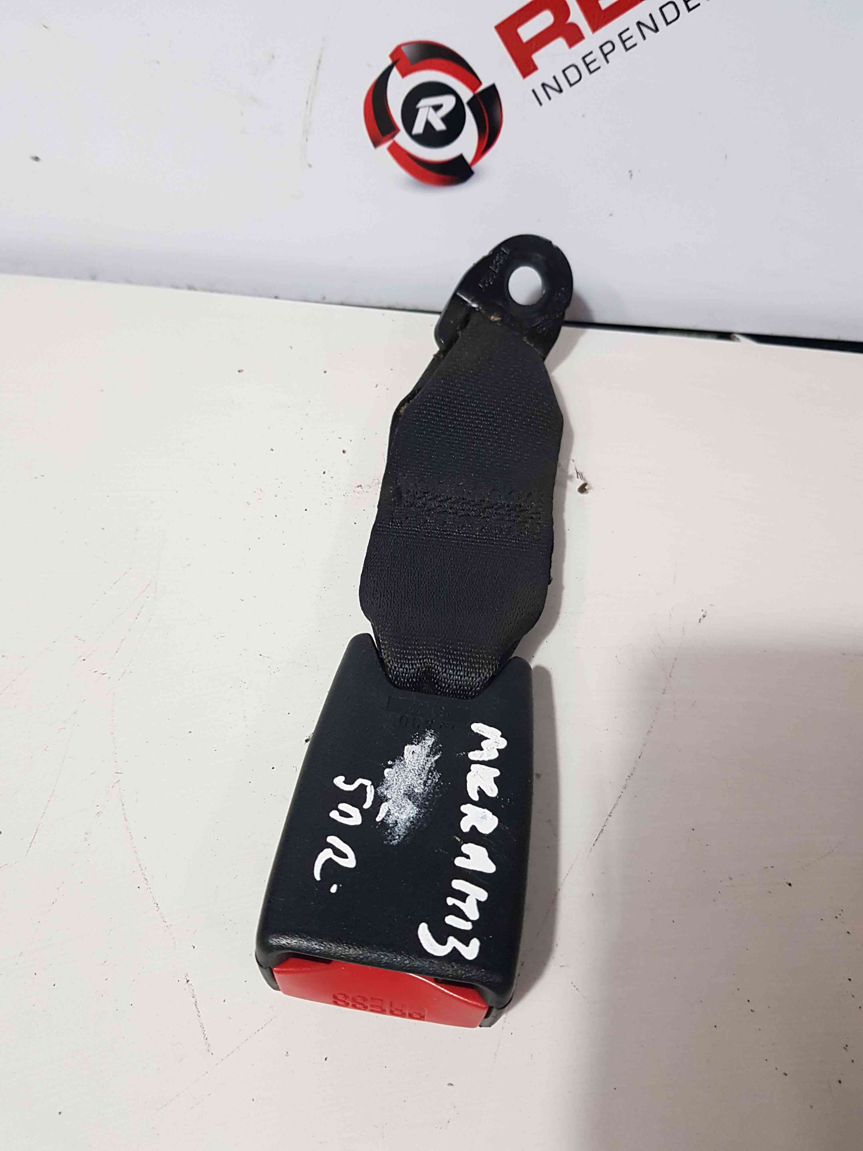 Thumb 5 Nissan Micra K13 2010-2017 Drivers OSR Rear Seat Belt Buckle Clip