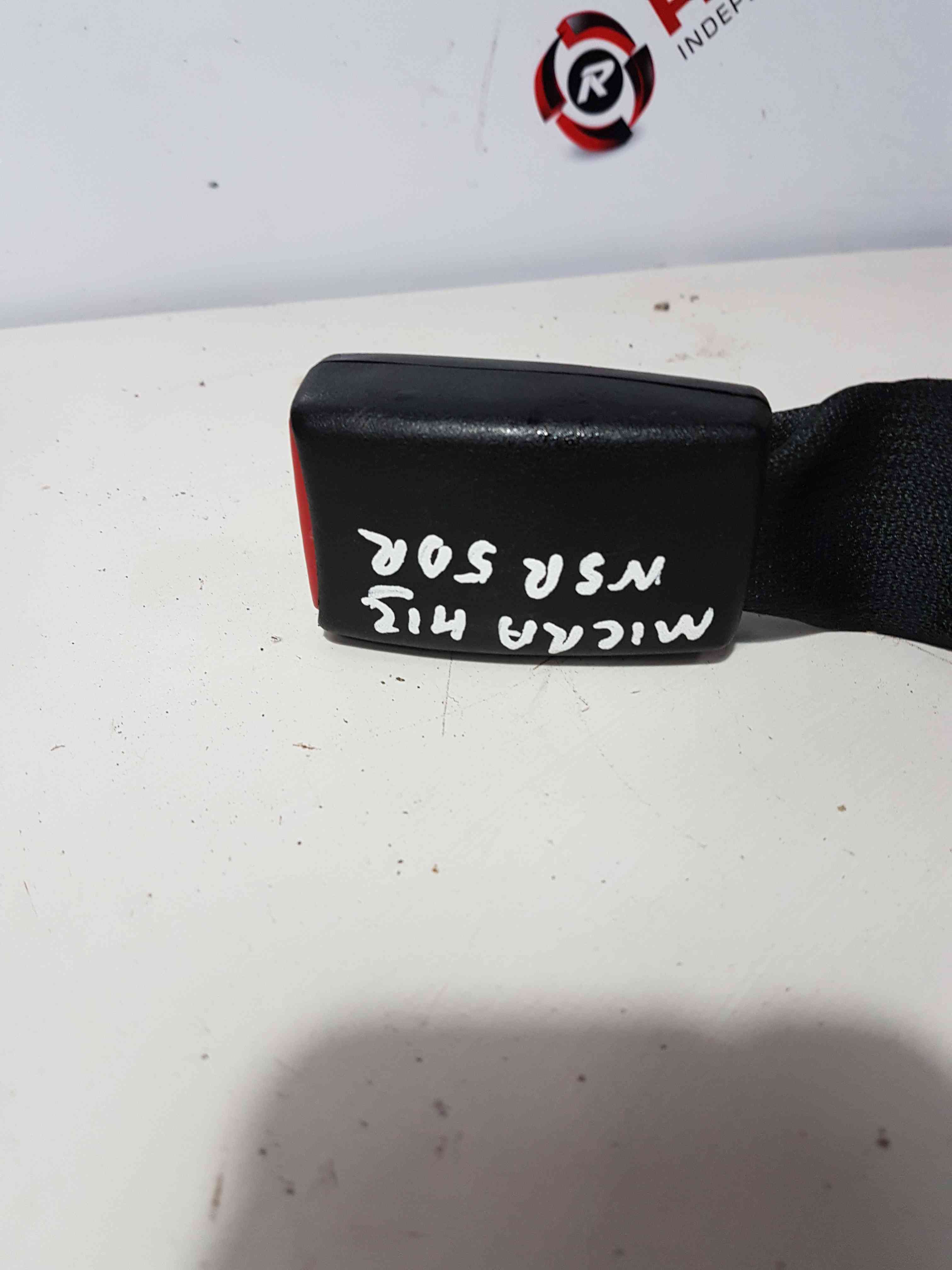 Thumb 4 Nissan Micra K13 2010-2017 Drivers OSR Rear Seat Belt Buckle Clip