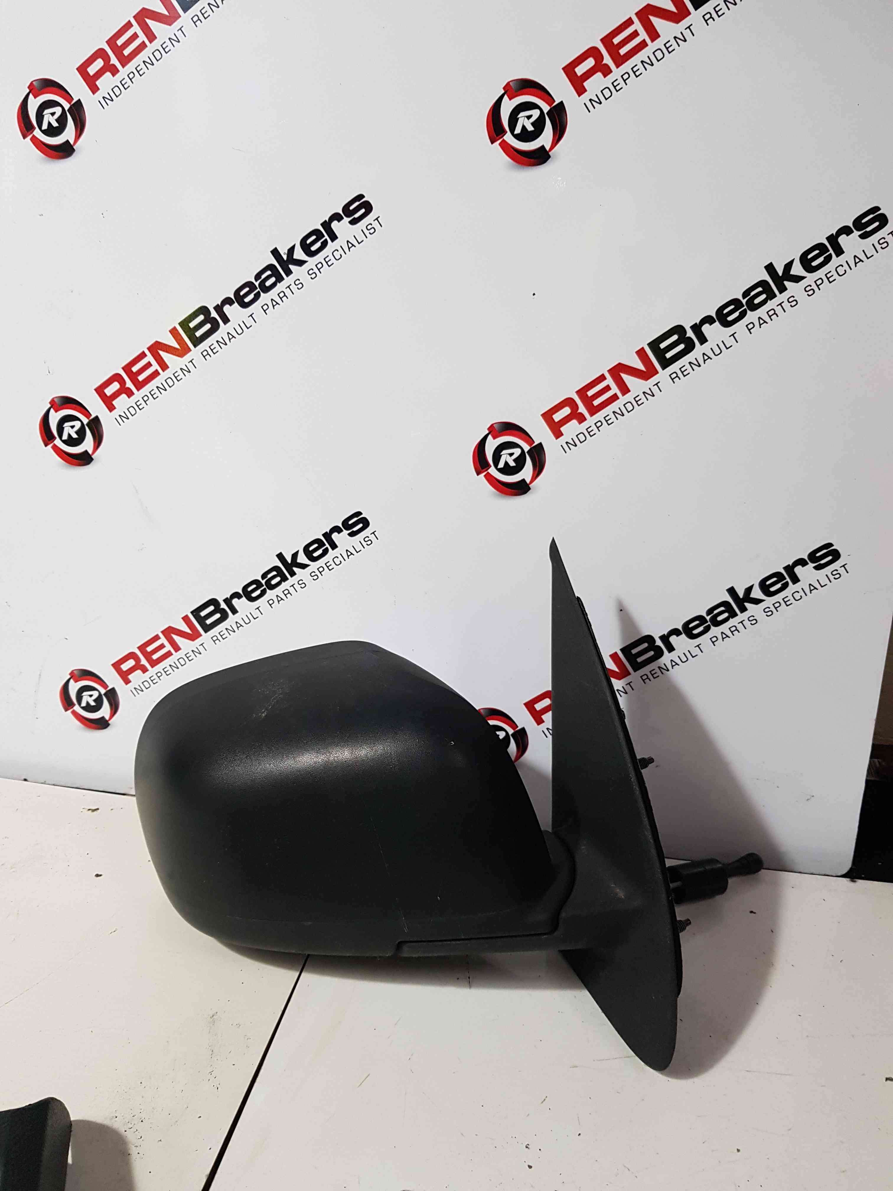 Thumb 2 Nissan Micra K13 2010-2017 Drivers Os Wing Mirror Plain Black Manual