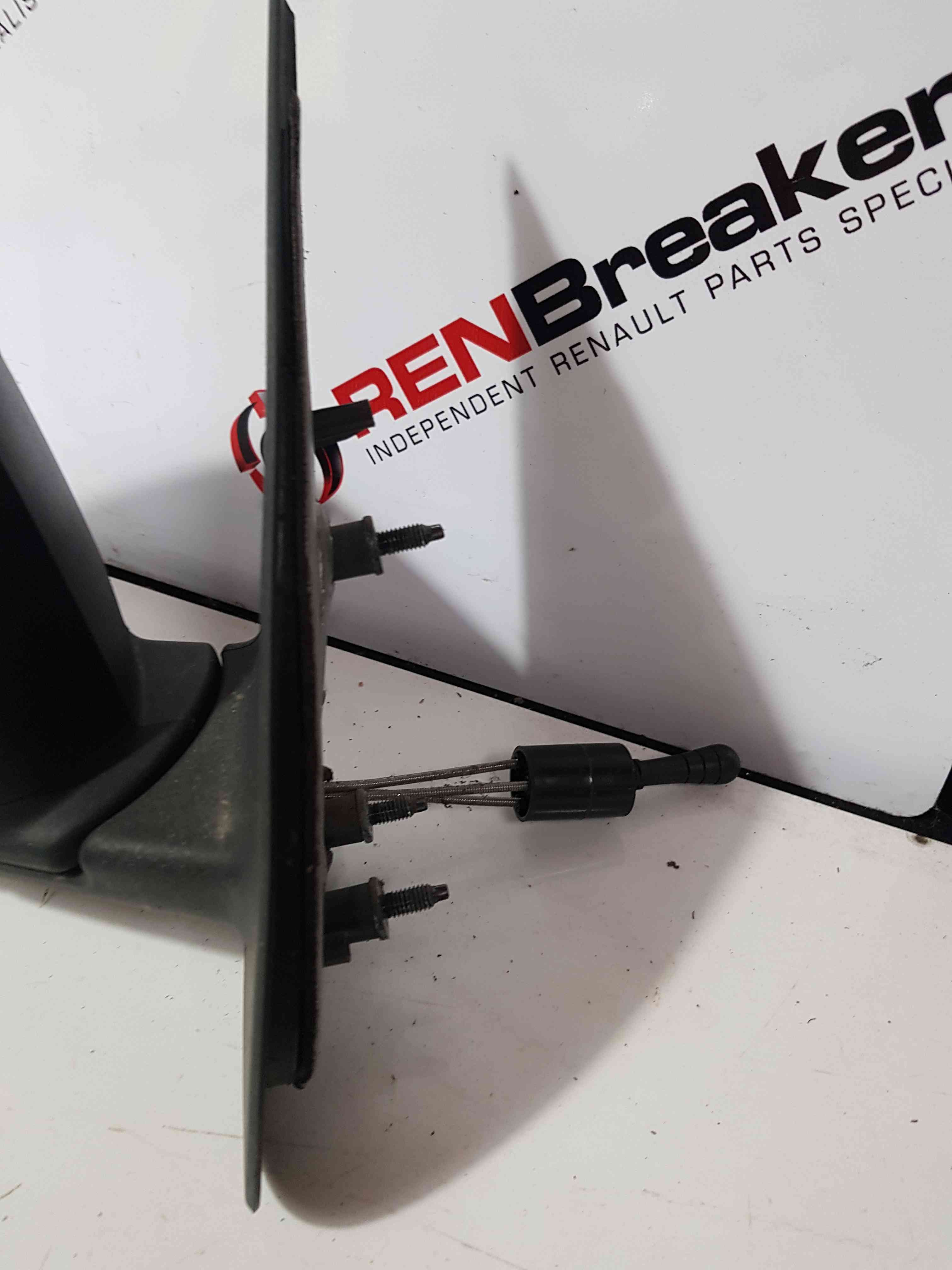 Thumb 3 Nissan Micra K13 2010-2017 Drivers Os Wing Mirror Plain Black Manual