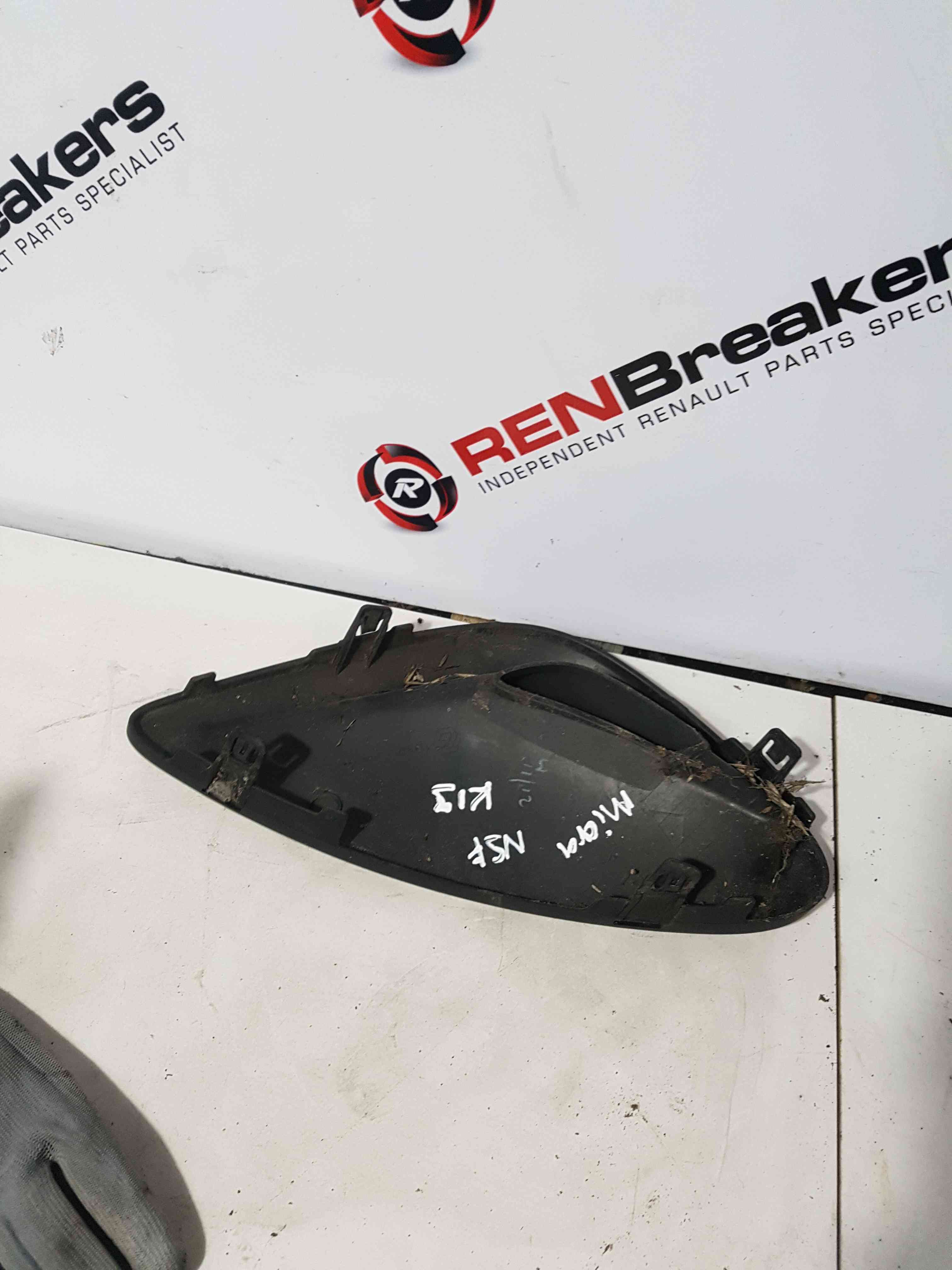 Thumb 5 Nissan Micra K13 2010-2017 Front Bumper Passenger NSF Front Plastic Surround