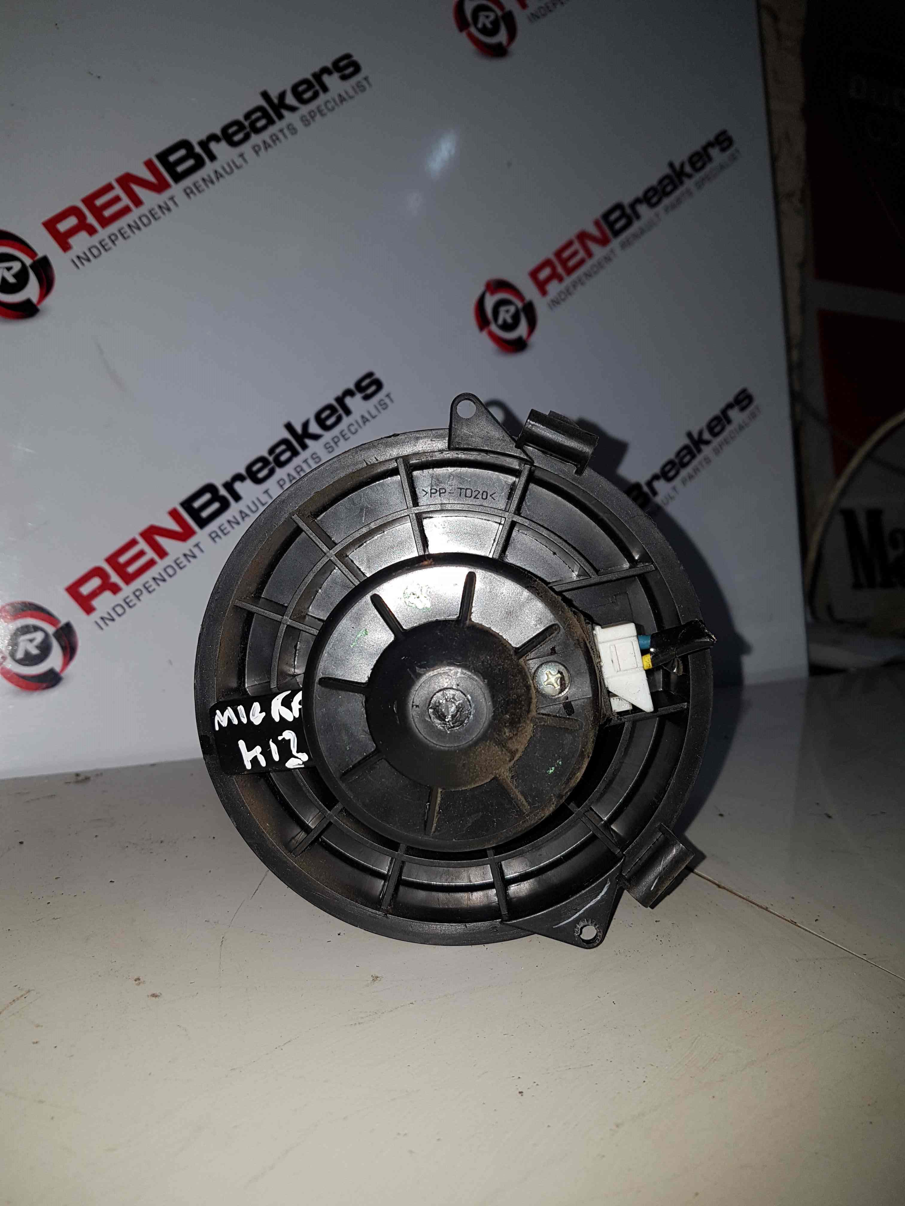 Thumb 4 Nissan Micra K13 2010-2017 Heater Blower Motor FAN 