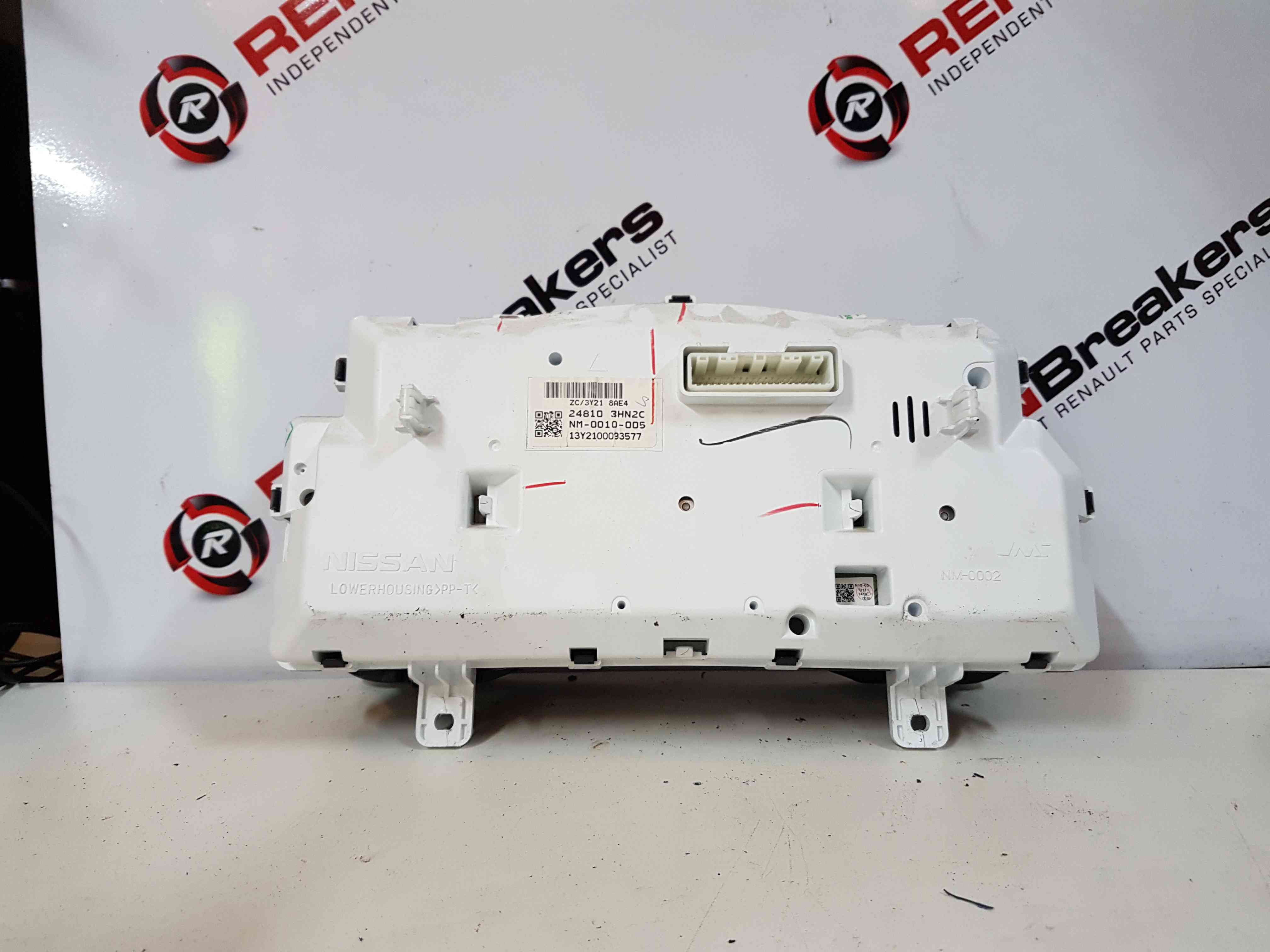 Thumb 6 Nissan Micra K13 2010-2017 Instrument Panel Dials Clocks 248103Hn2c Manual