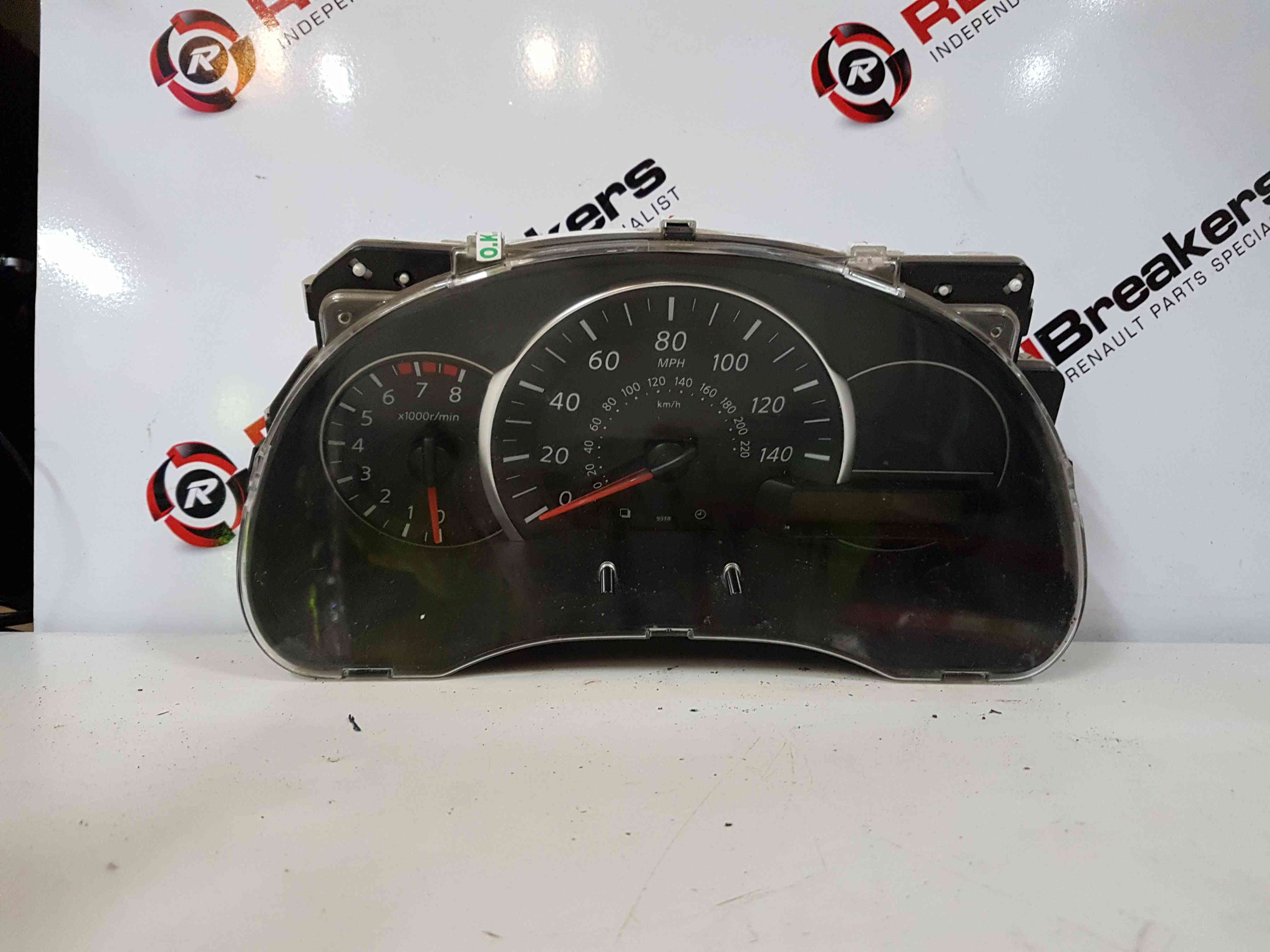 Thumb 7 Nissan Micra K13 2010-2017 Instrument Panel Dials Clocks 248103Hn2c Manual