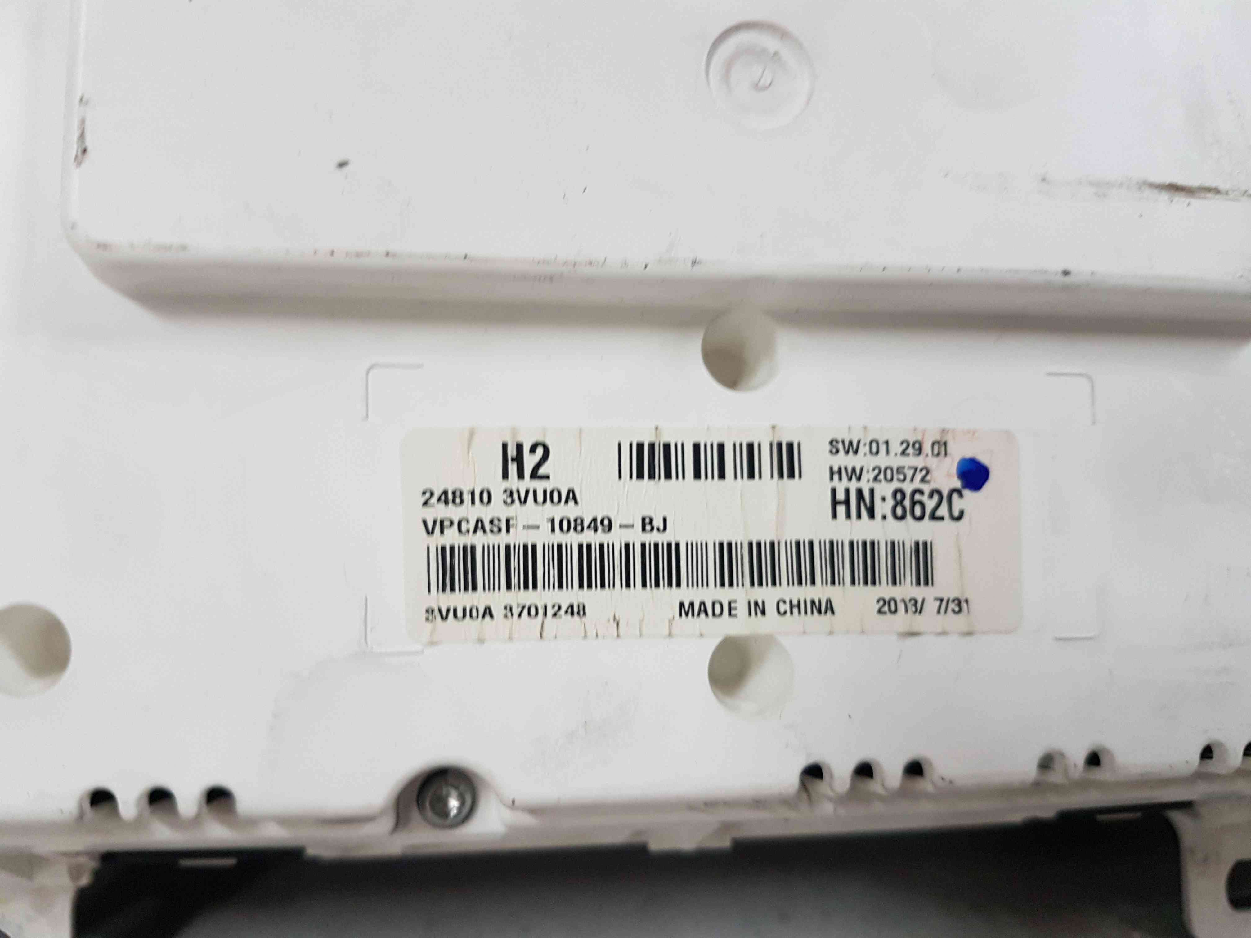 Thumb 6 Nissan Micra K13 2010-2017 Instrument Panel Dials Clocks 248103VU0A