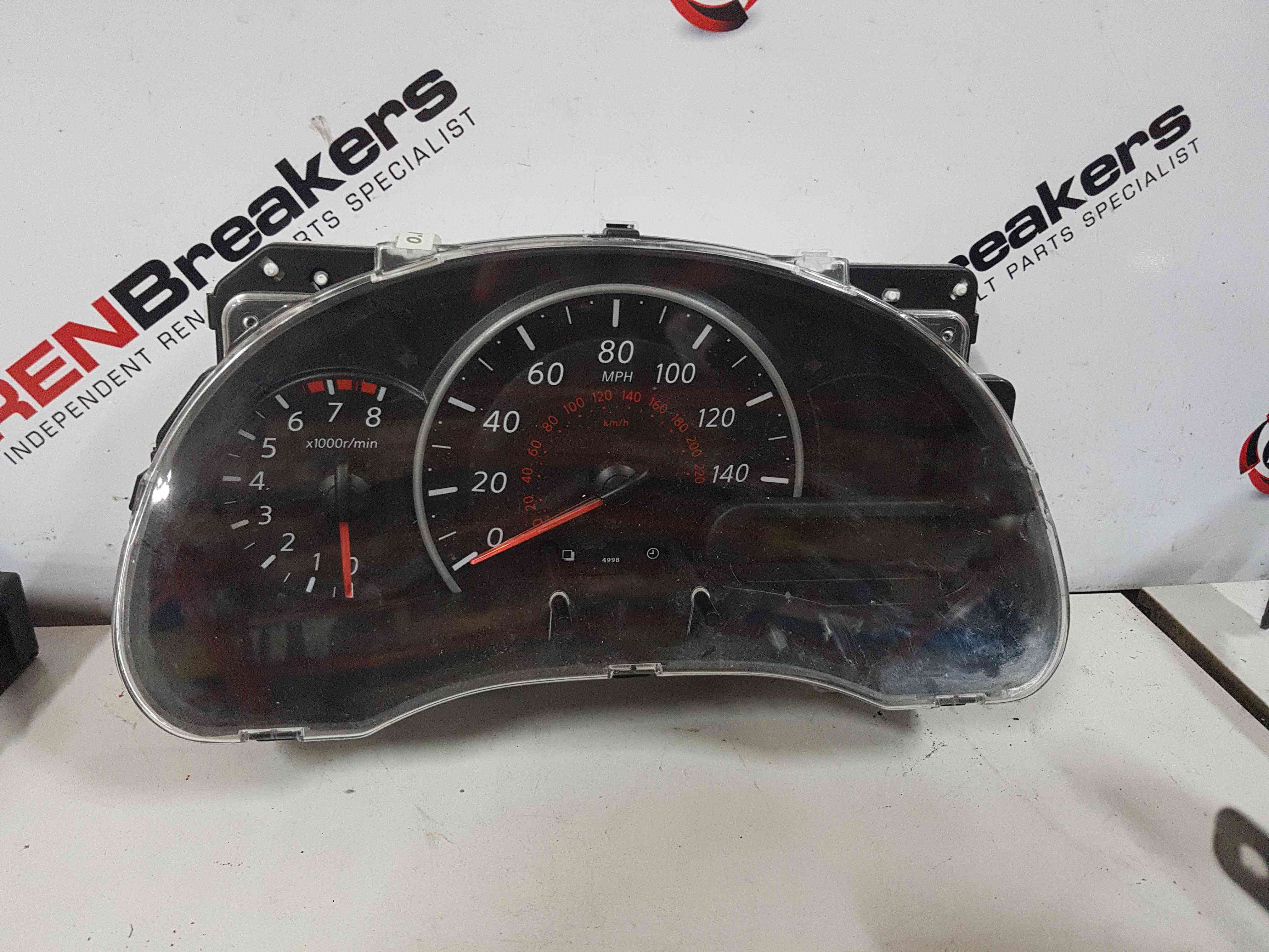 Thumb 4 Nissan Micra K13 2010-2017 Instrument Panel Dials Clocks Manual 12Y2200027768