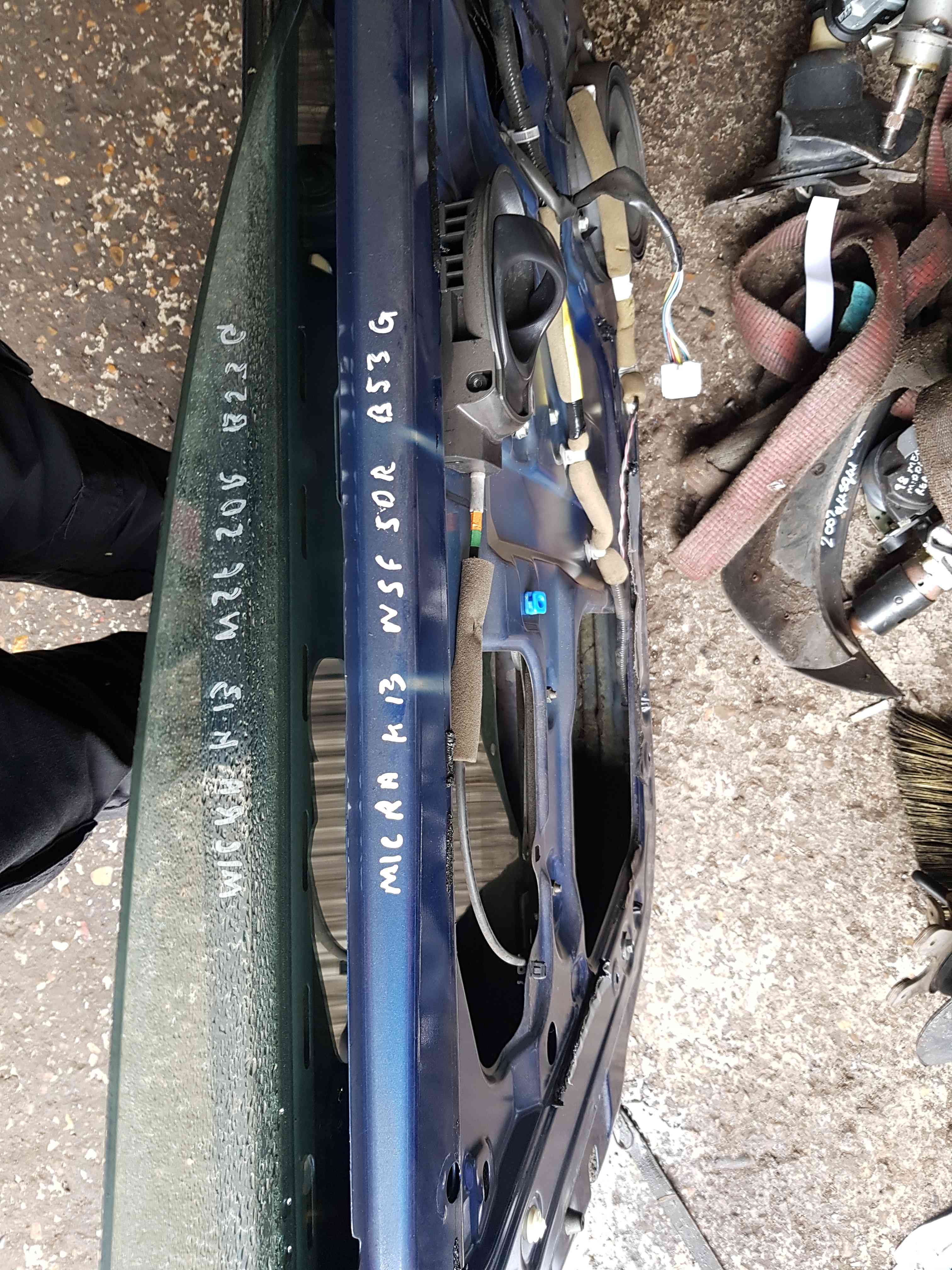 Thumb 3 Nissan Micra K13 2010-2017 Passenger NSF Front Door Blue B53