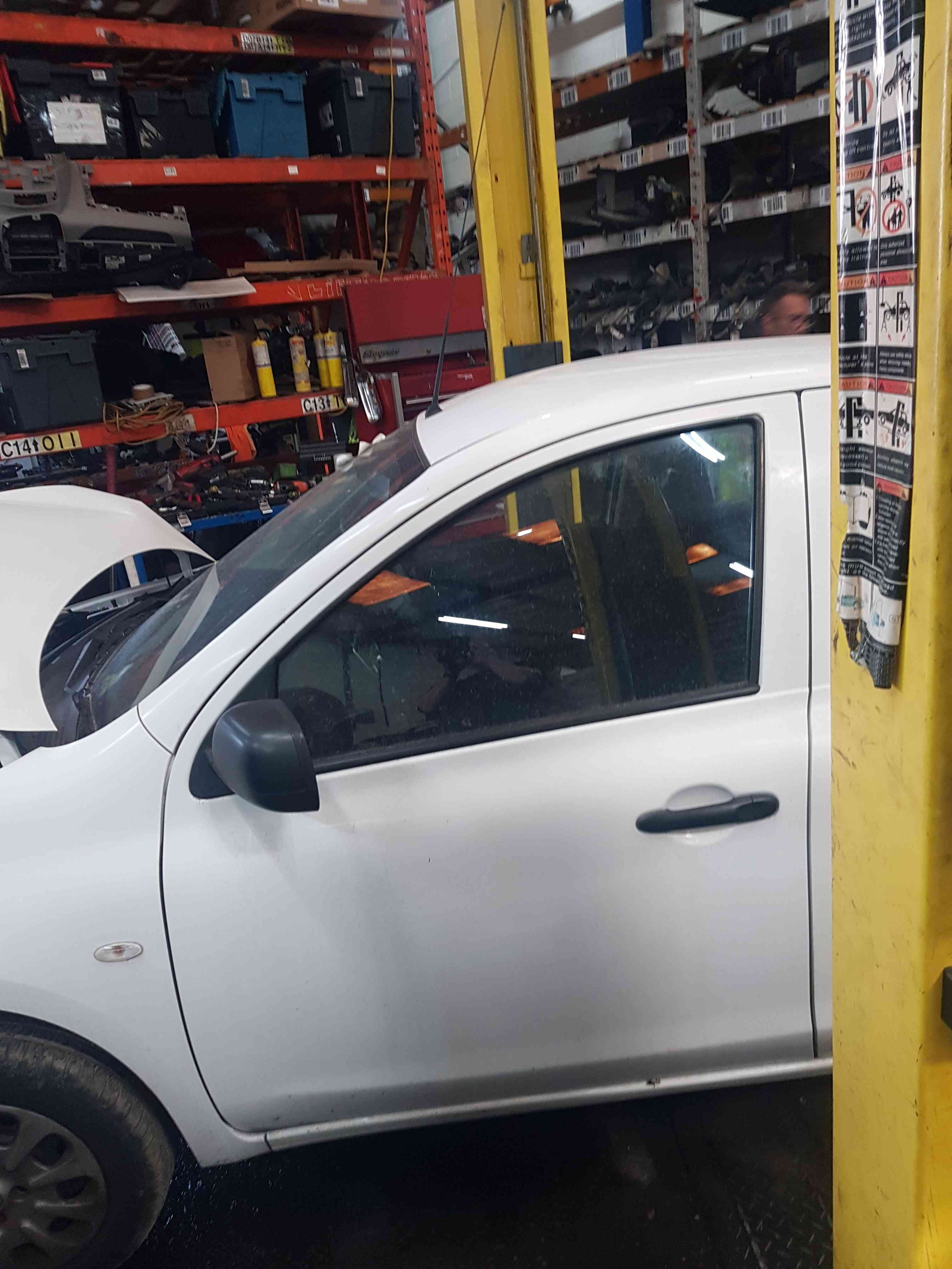 Thumb 3 Nissan Micra K13 2010-2017 Passenger NSF Front Door White QM1 5Dr