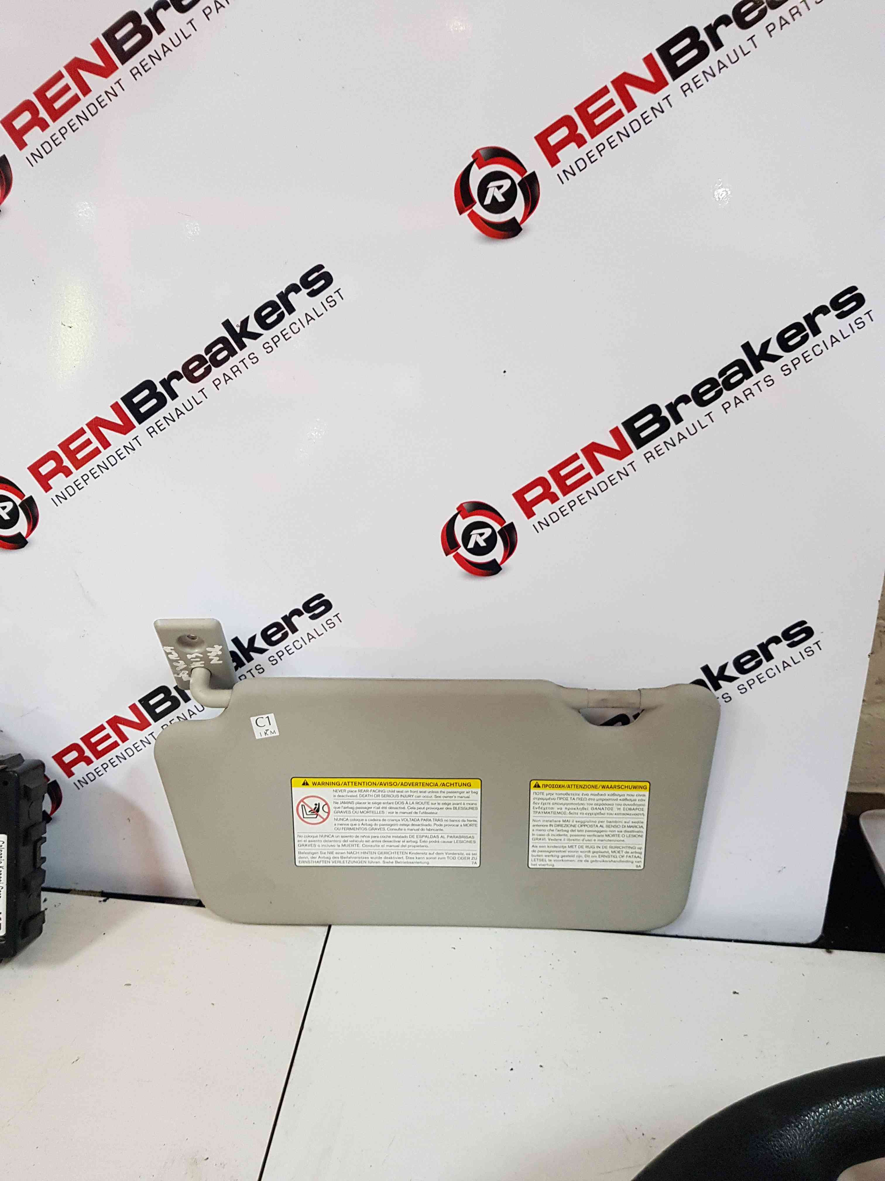 Thumb 2 Nissan Micra K13 2010-2017 Passenger NSF Front SUN Visor