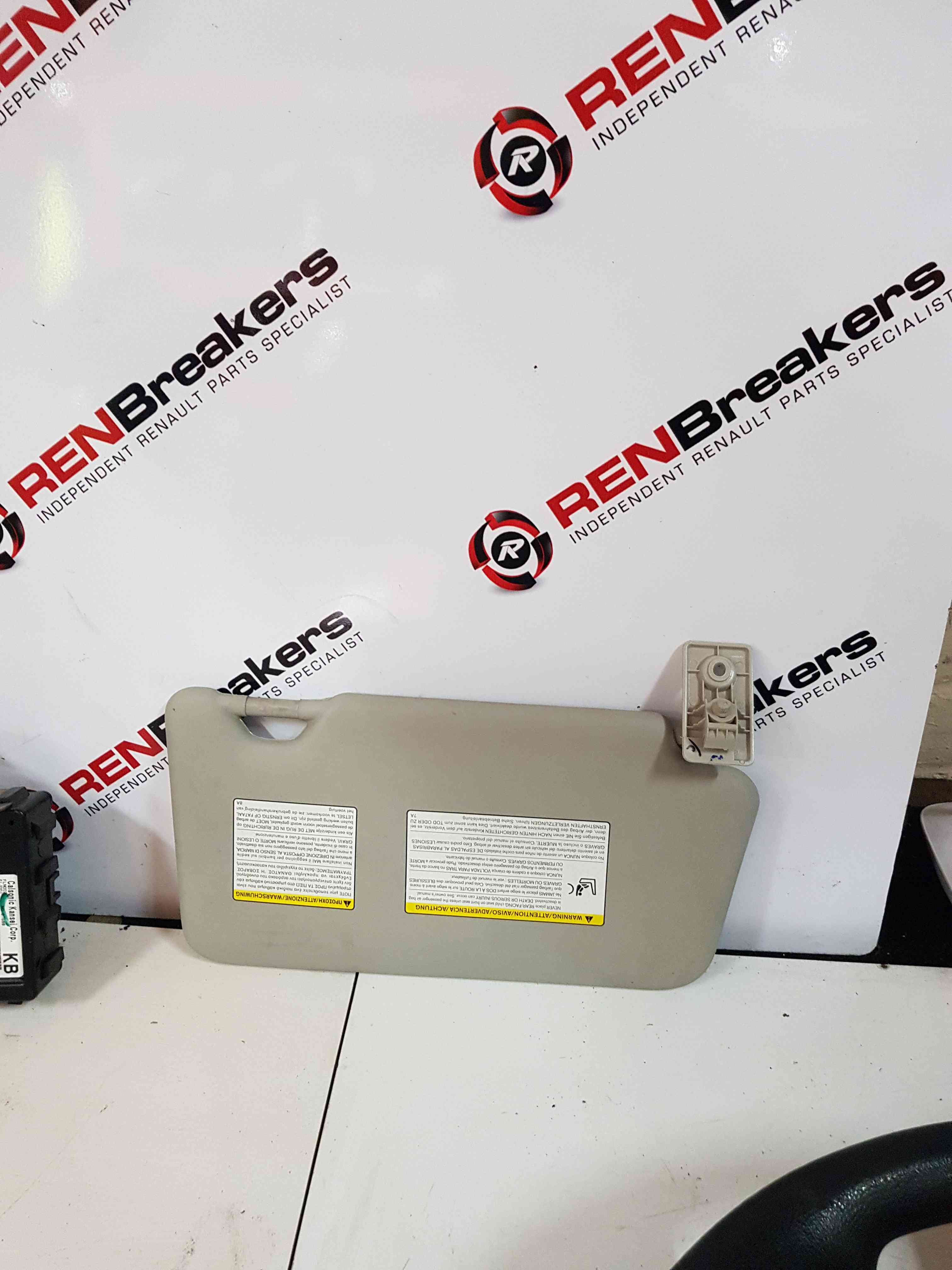 Thumb 3 Nissan Micra K13 2010-2017 Passenger NSF Front SUN Visor