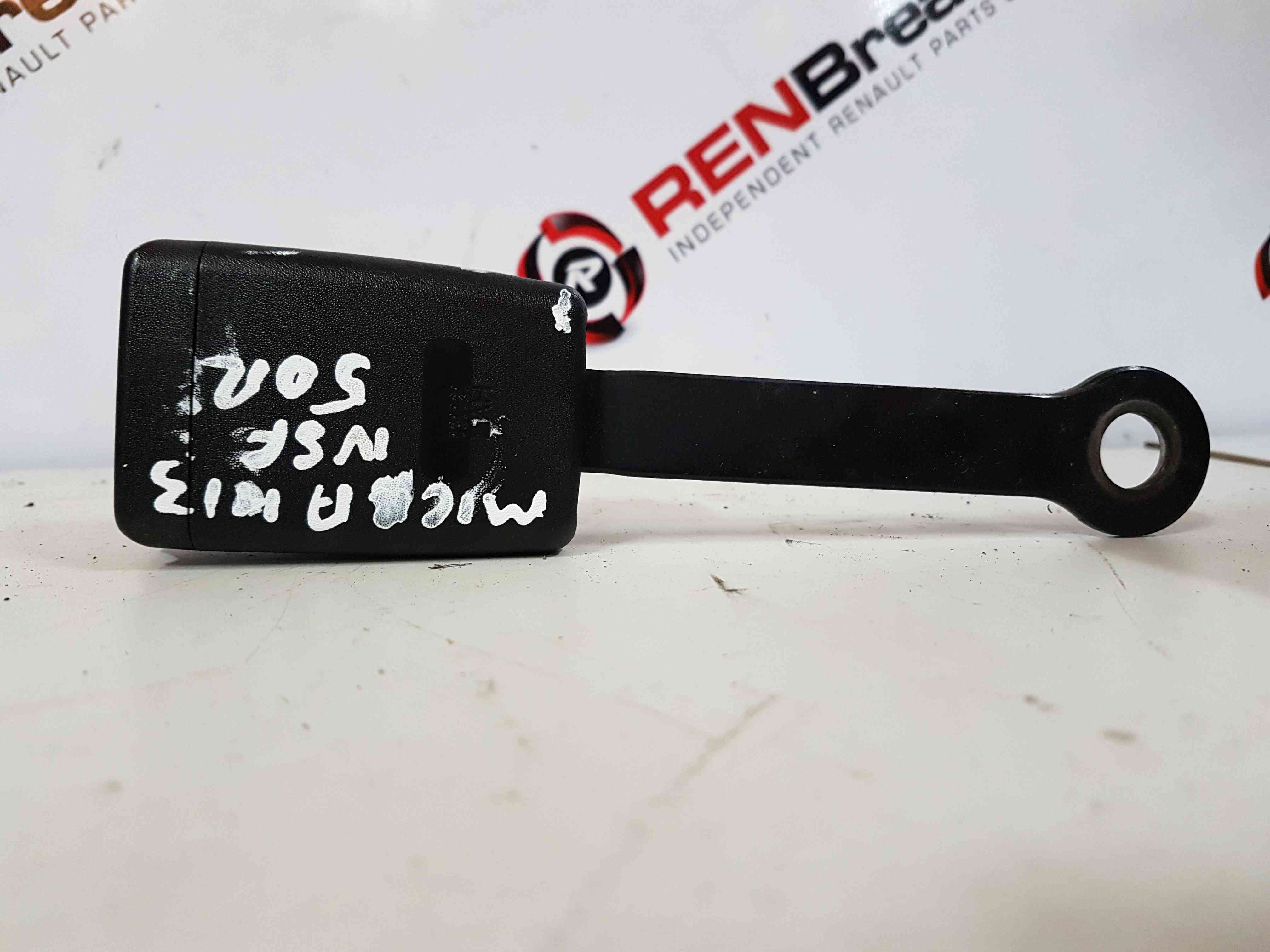 Thumb 5 Nissan Micra K13 2010-2017 Passenger NSF Front Seat Belt Buckle Anchor Clip 5Dr