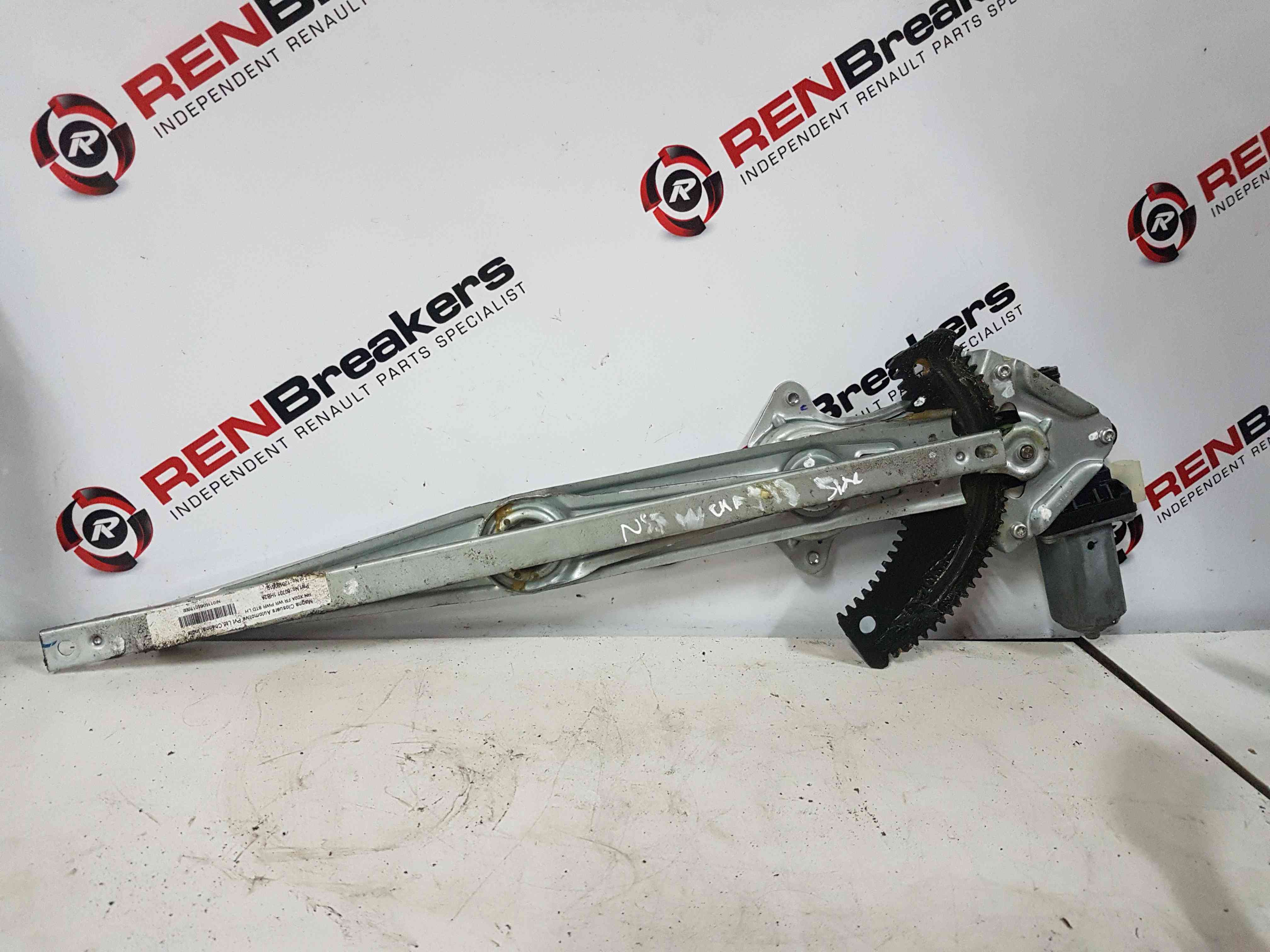 Thumb 3 Nissan Micra K13 2010-2017 Passenger NSF Front Window Regulator + Motor