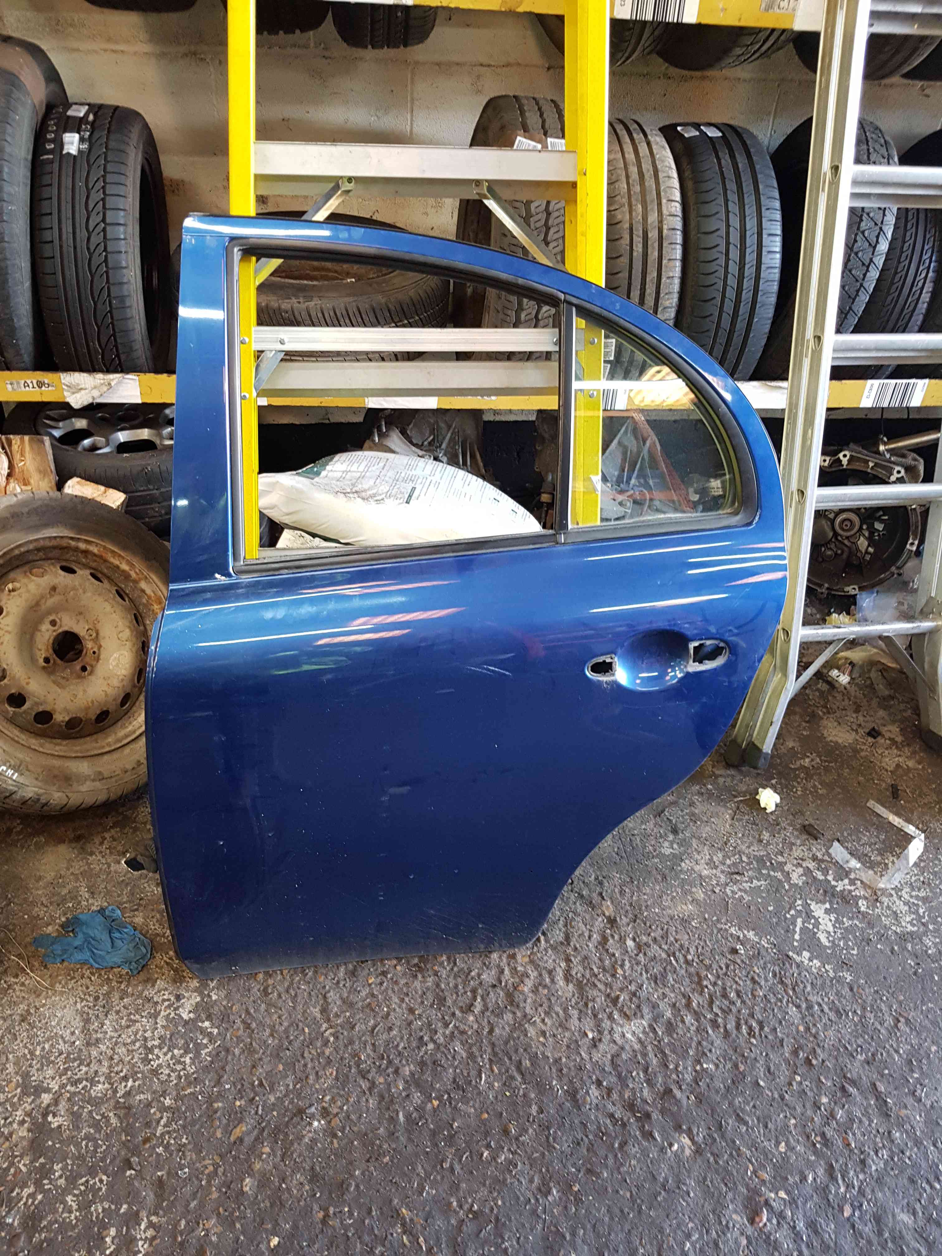 Thumb 2 Nissan Micra K13 2010-2017 Passenger NSR Rear Door Blue B53