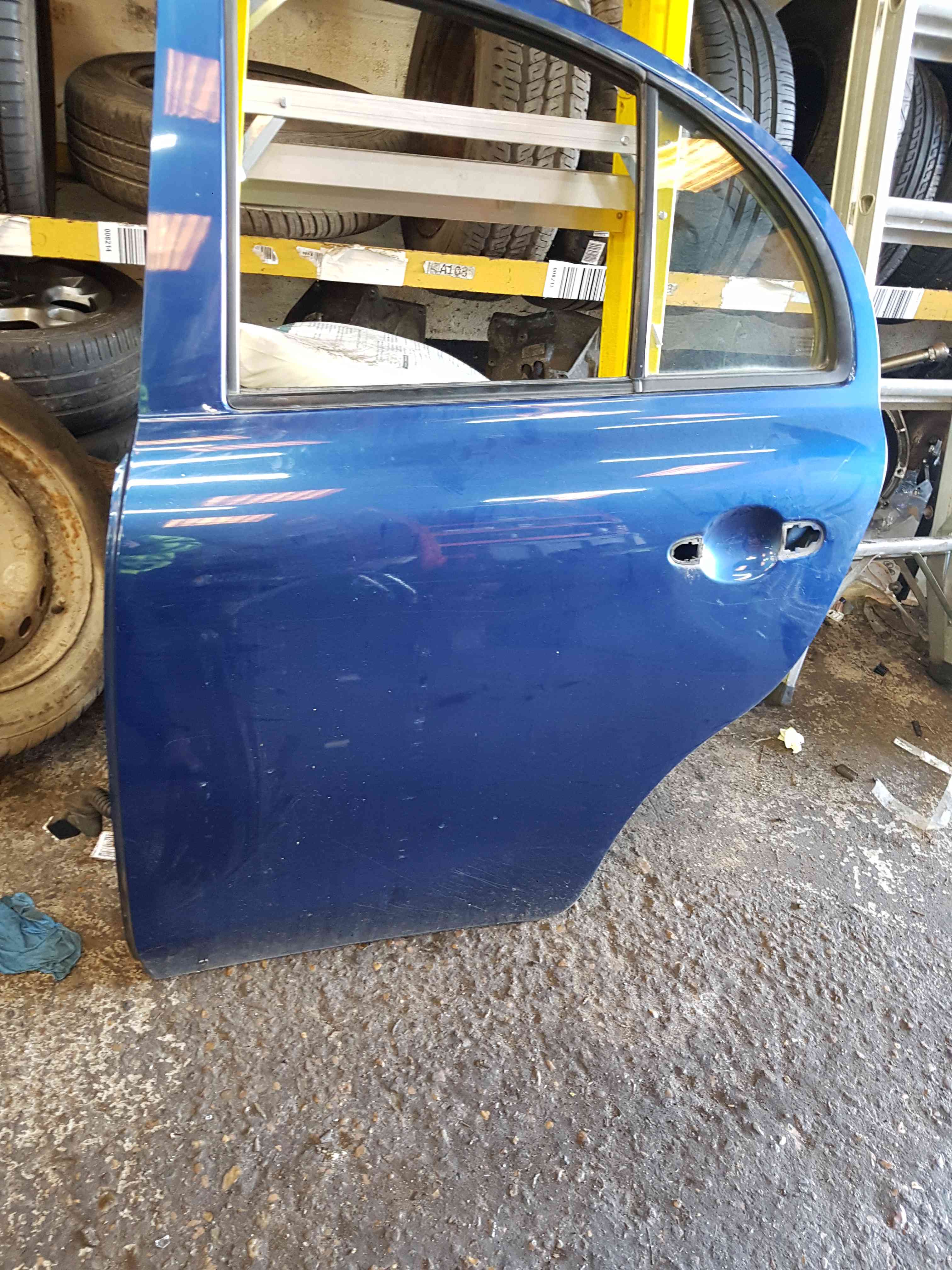 Thumb 3 Nissan Micra K13 2010-2017 Passenger NSR Rear Door Blue B53