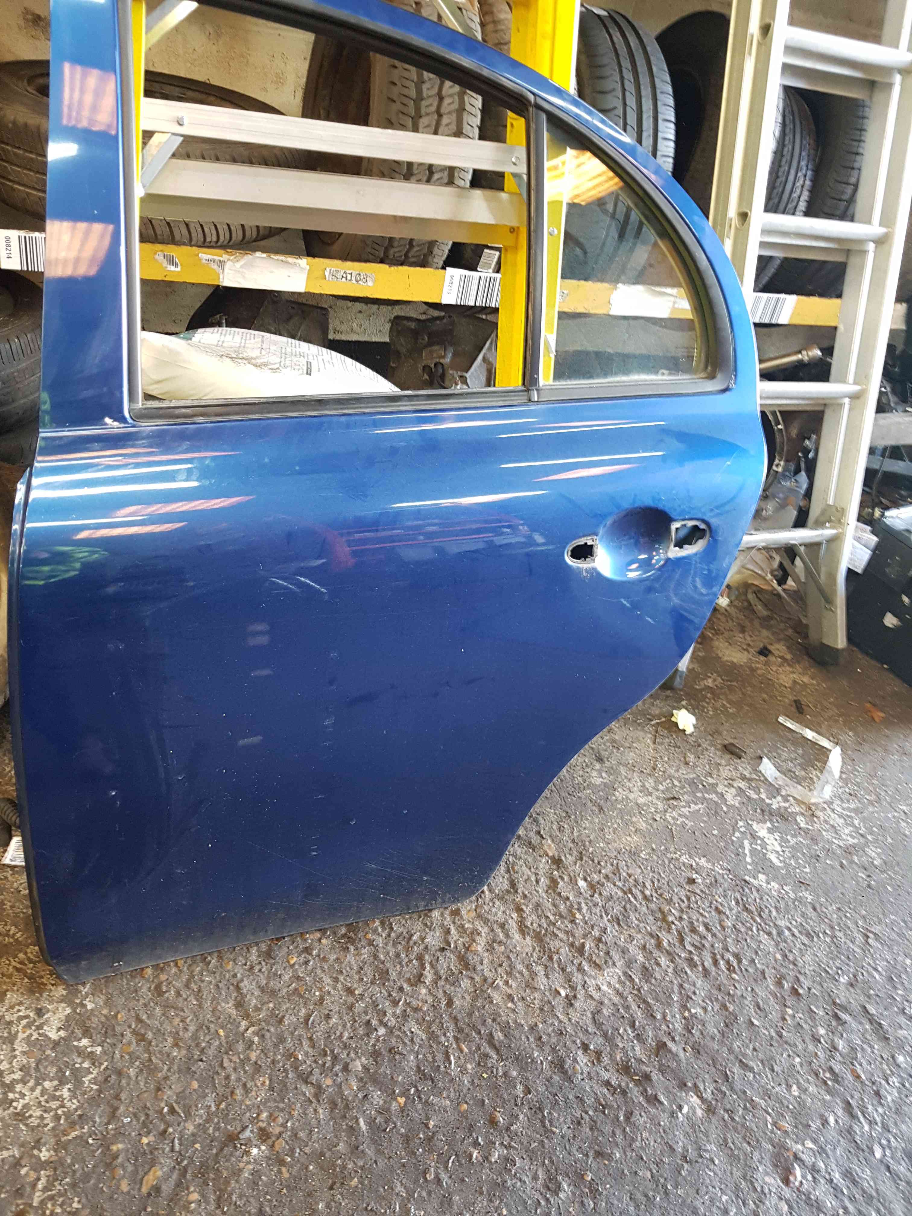 Thumb 4 Nissan Micra K13 2010-2017 Passenger NSR Rear Door Blue B53