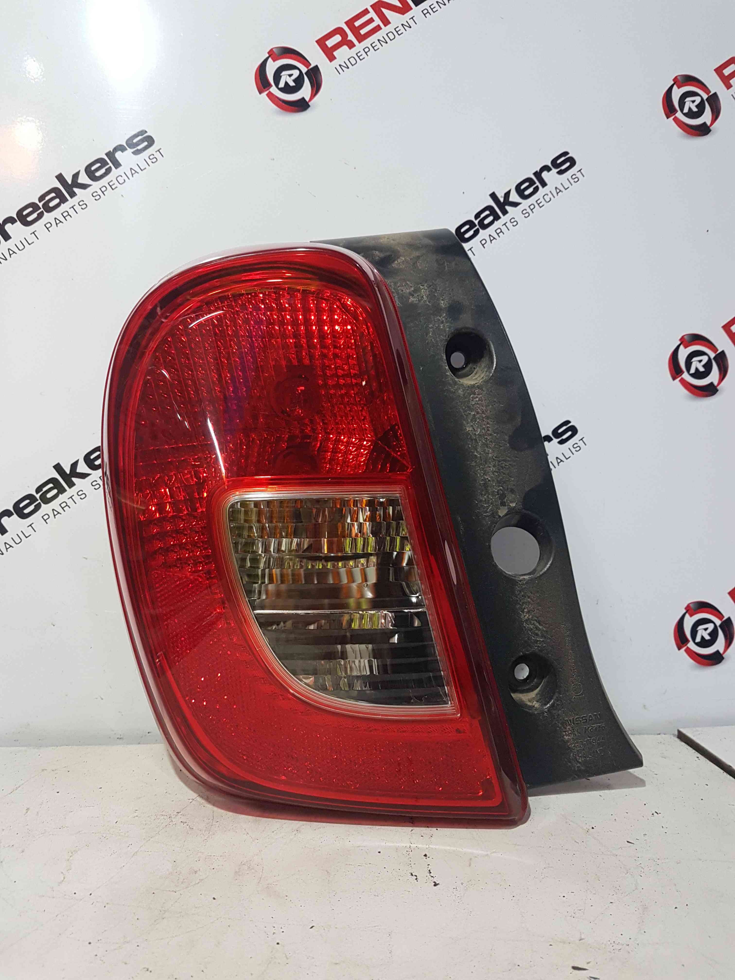 Thumb 8 Nissan Micra K13 2010-2017 Passenger NSR Rear Light