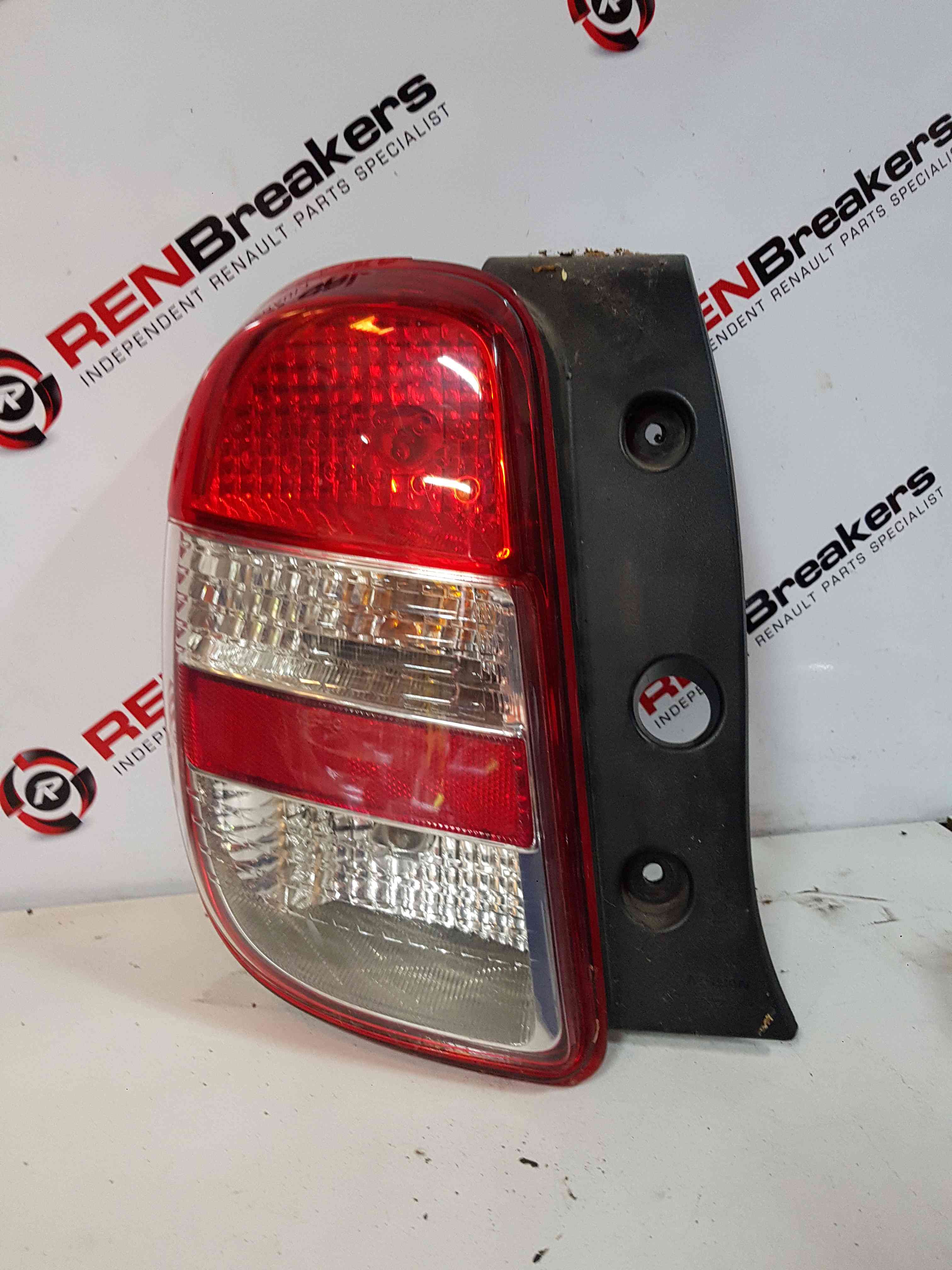 Thumb 9 Nissan Micra K13 2010-2017 Passenger NSR Rear Light 265551HA0B