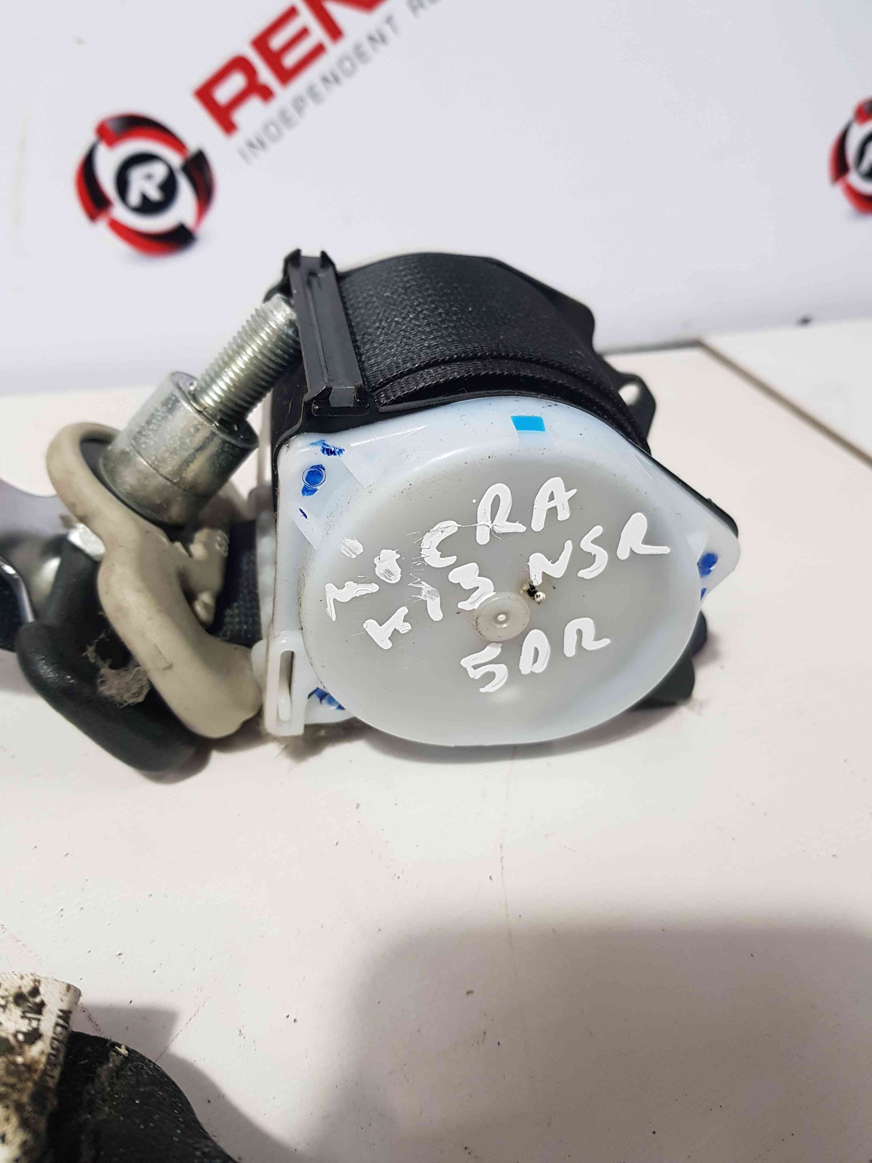 Thumb 3 Nissan Micra K13 2010-2017 Passenger NSR Rear Seat Belt