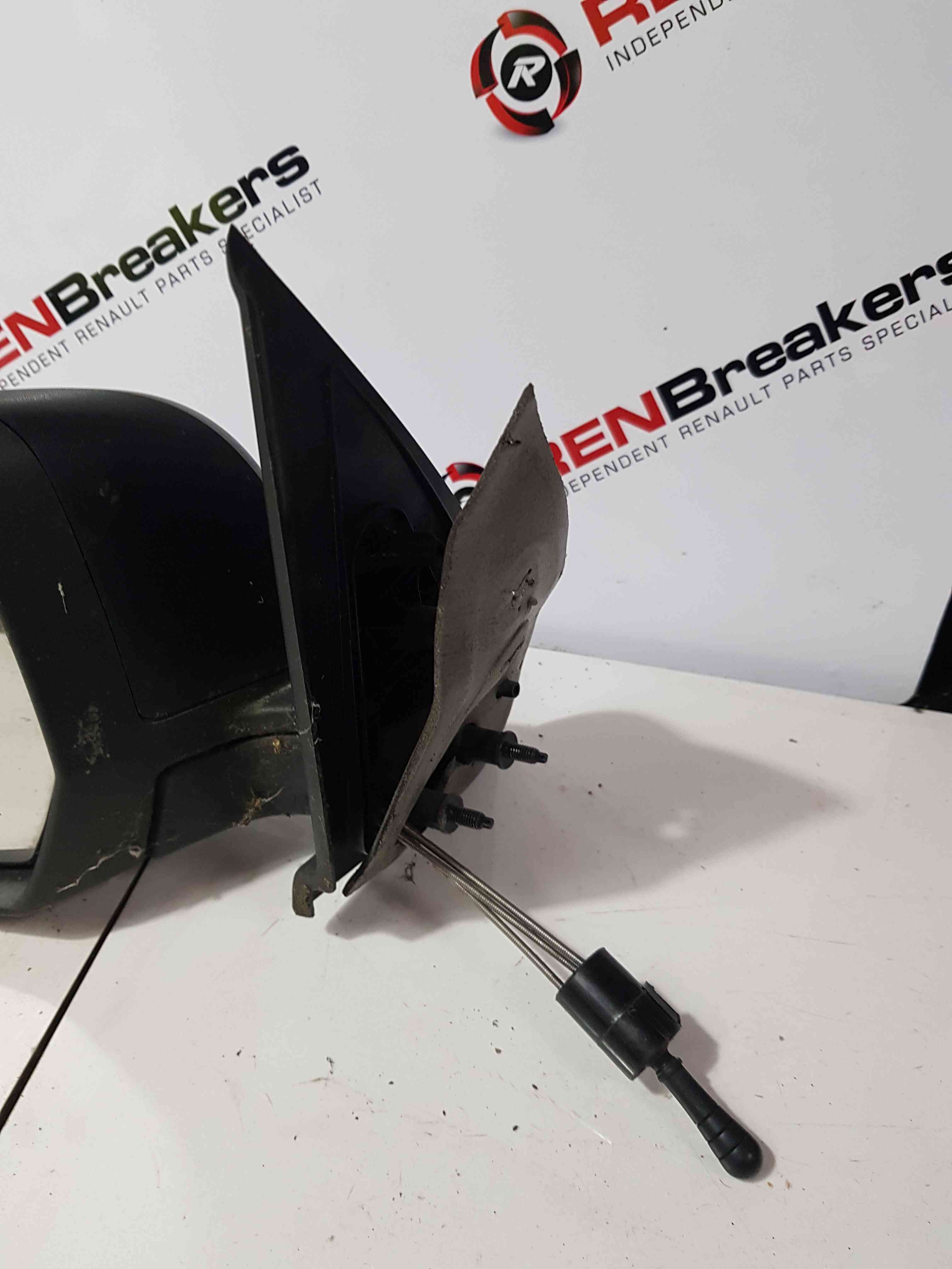 Thumb 4 Nissan Micra K13 2010-2017 Passenger Ns Wing Mirror Plain Black Manual