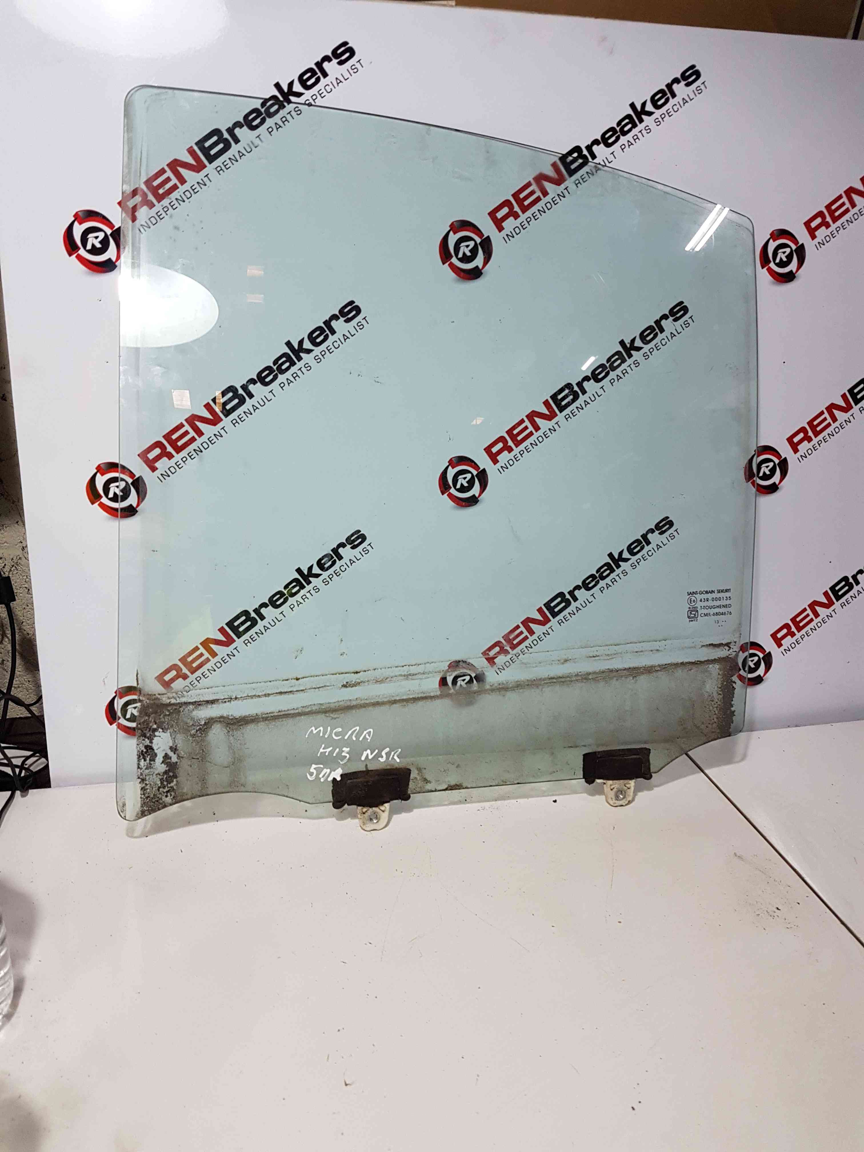 Thumb 3 Nissan Micra K13 2010-2017 Passenger Rear NSR Rear Glass 5dr