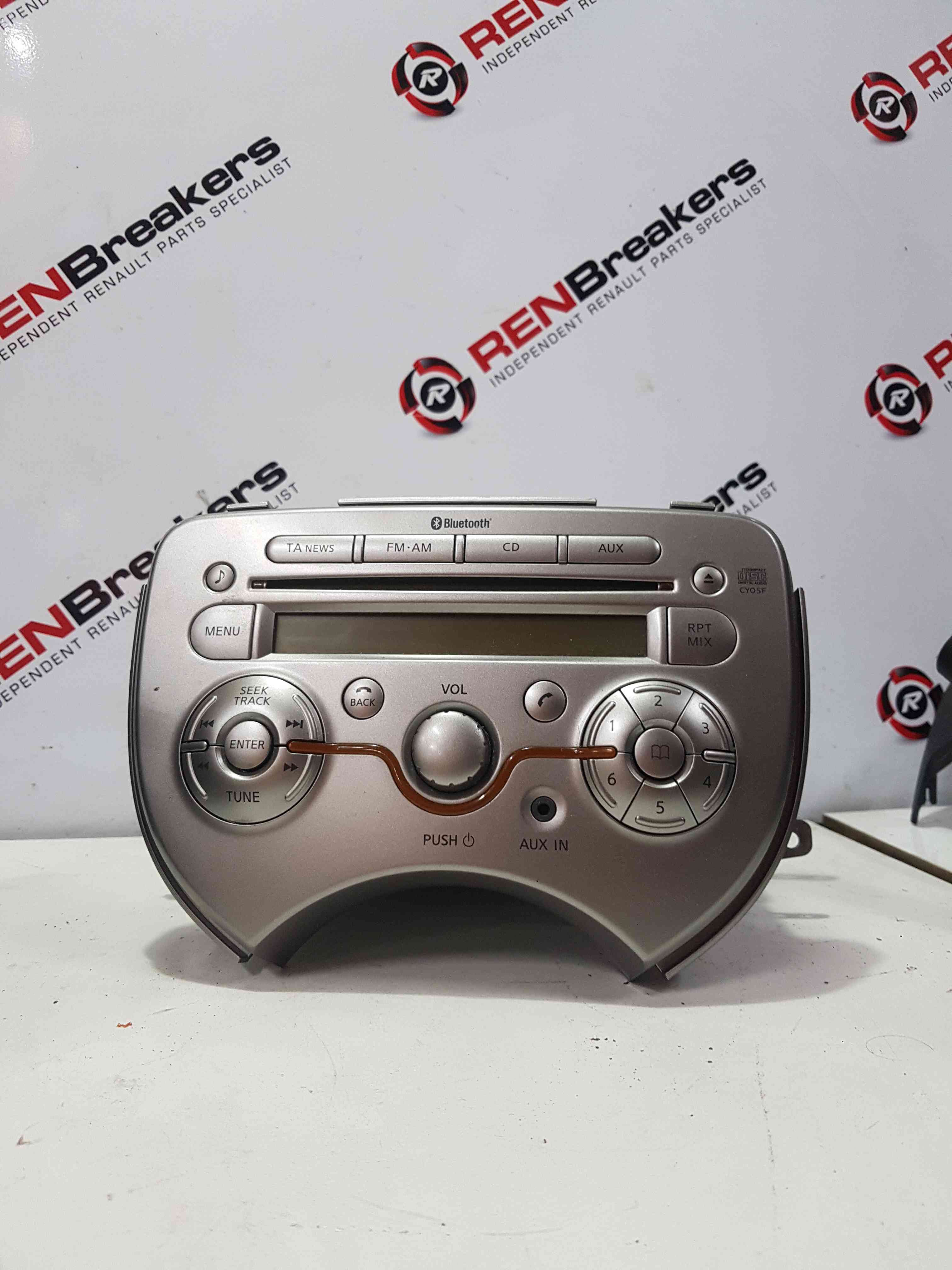 Thumb 3 Nissan Micra K13 2010-2017 Radio Cd Player Stereo Unit + Code 281851Haoa