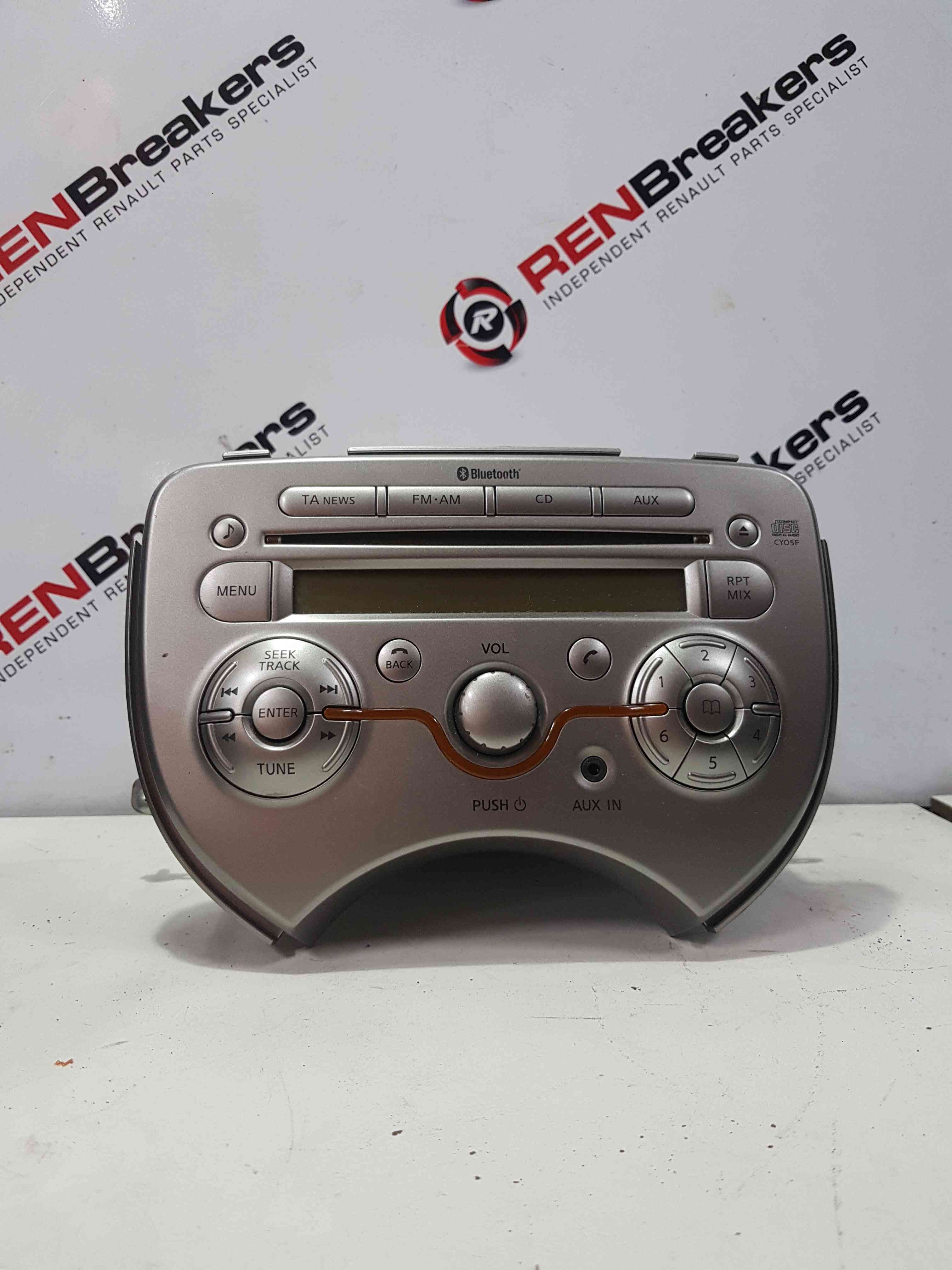 Thumb 9 Nissan Micra K13 2010-2017 Radio Cd Player Stereo Unit + Code 281851Haoa