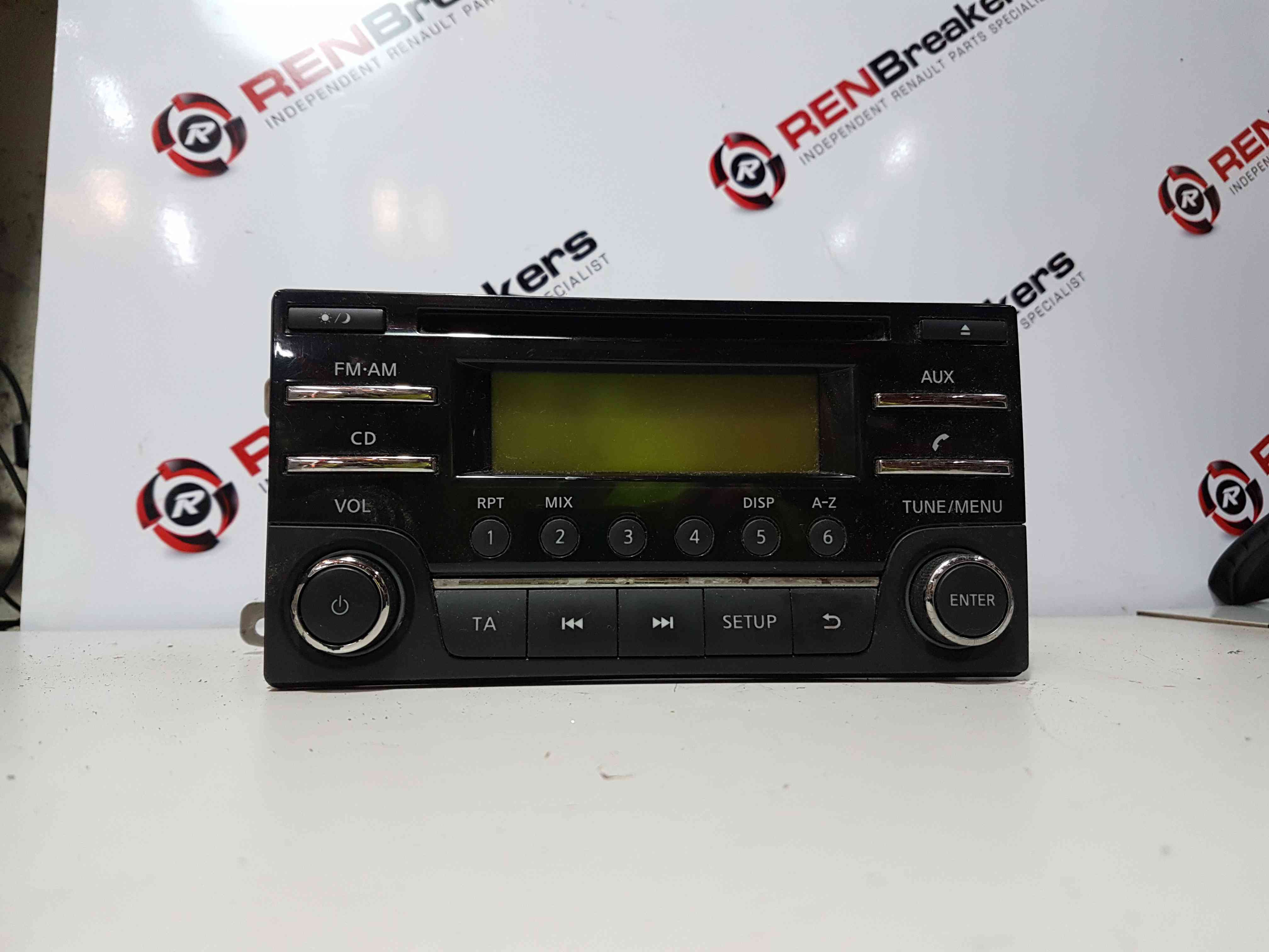 Thumb 8 Nissan Micra K13 2010-2017 Radio Cd Player Stereo Unit + Code 281853hn4b