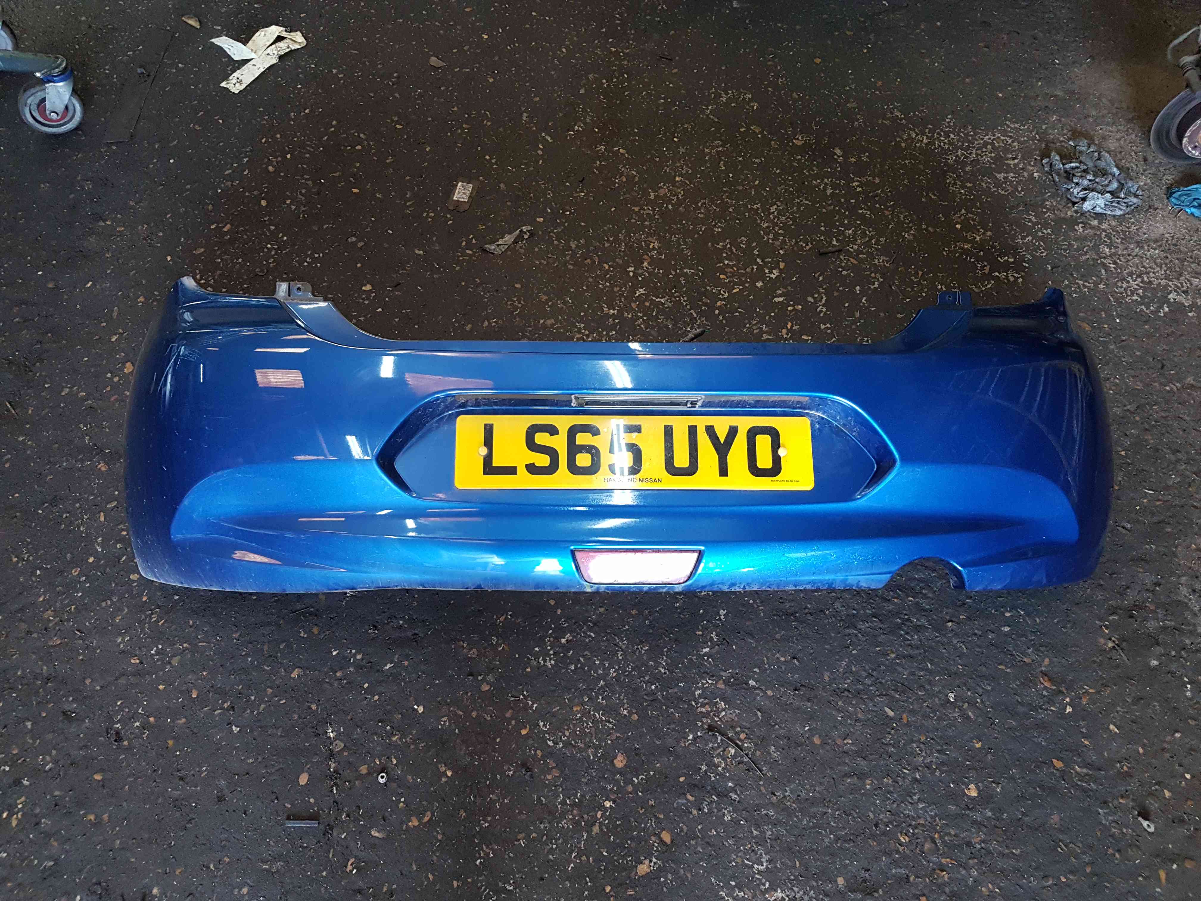 Thumb 2 Nissan Micra K13 2010-2017 Rear Bumper B53 Blue