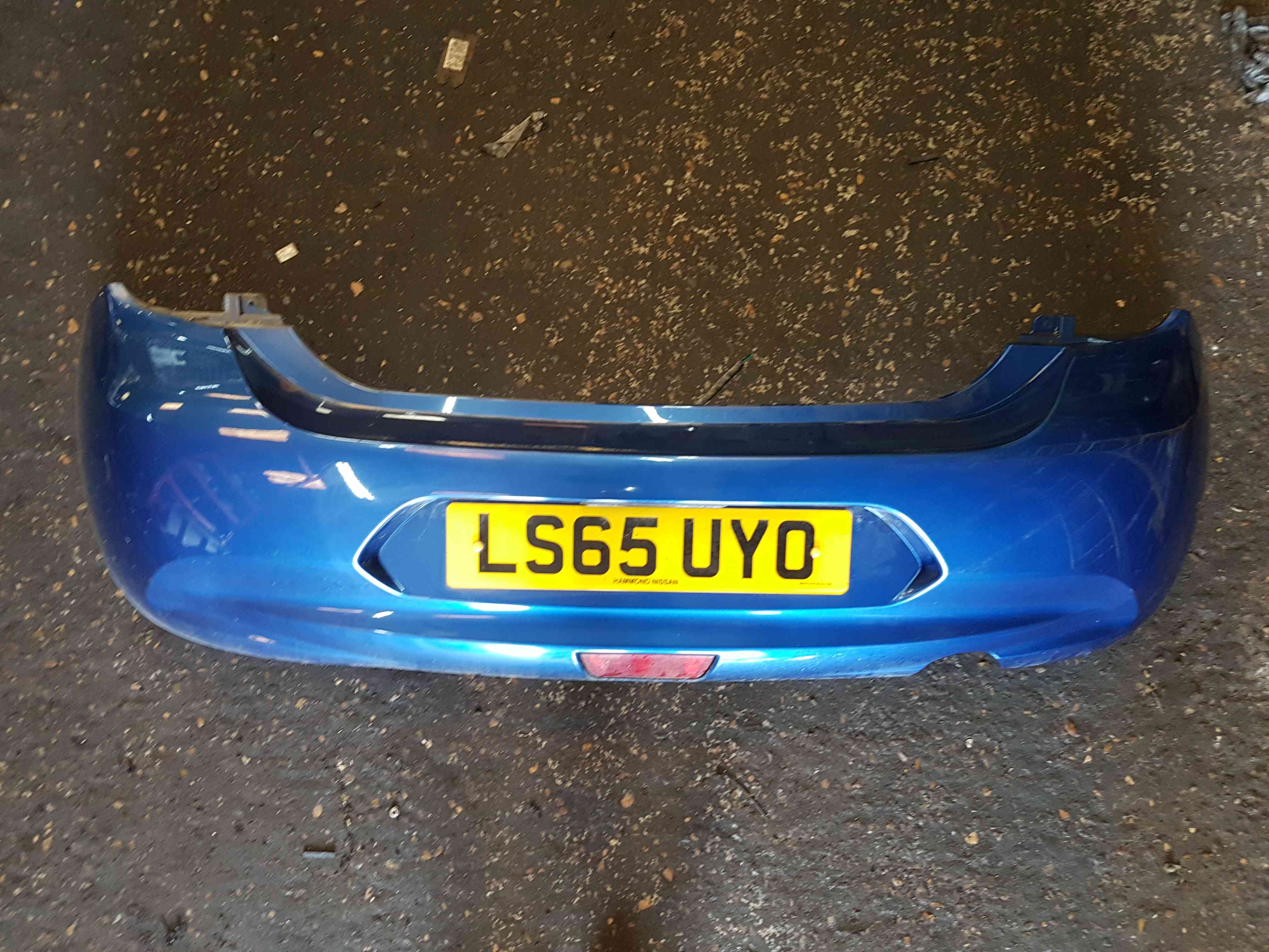 Thumb 11 Nissan Micra K13 2010-2017 Rear Bumper B53 Blue