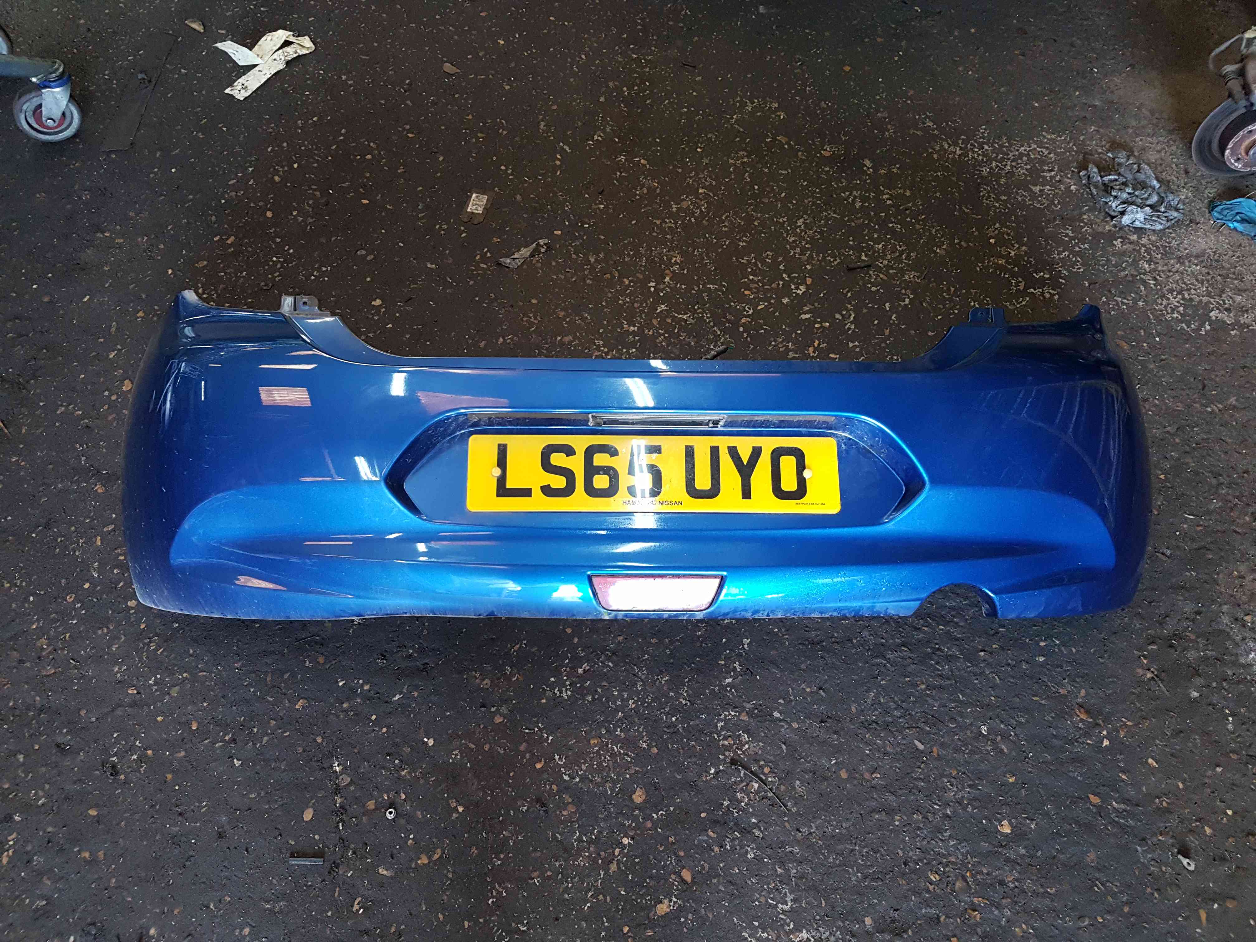 Thumb 3 Nissan Micra K13 2010-2017 Rear Bumper B53 Blue